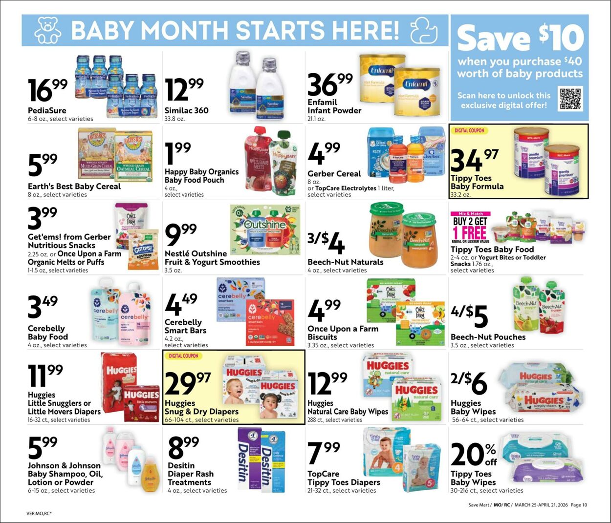 Weekly ad Save Mart 03/25/2026 - 04/21/2026
