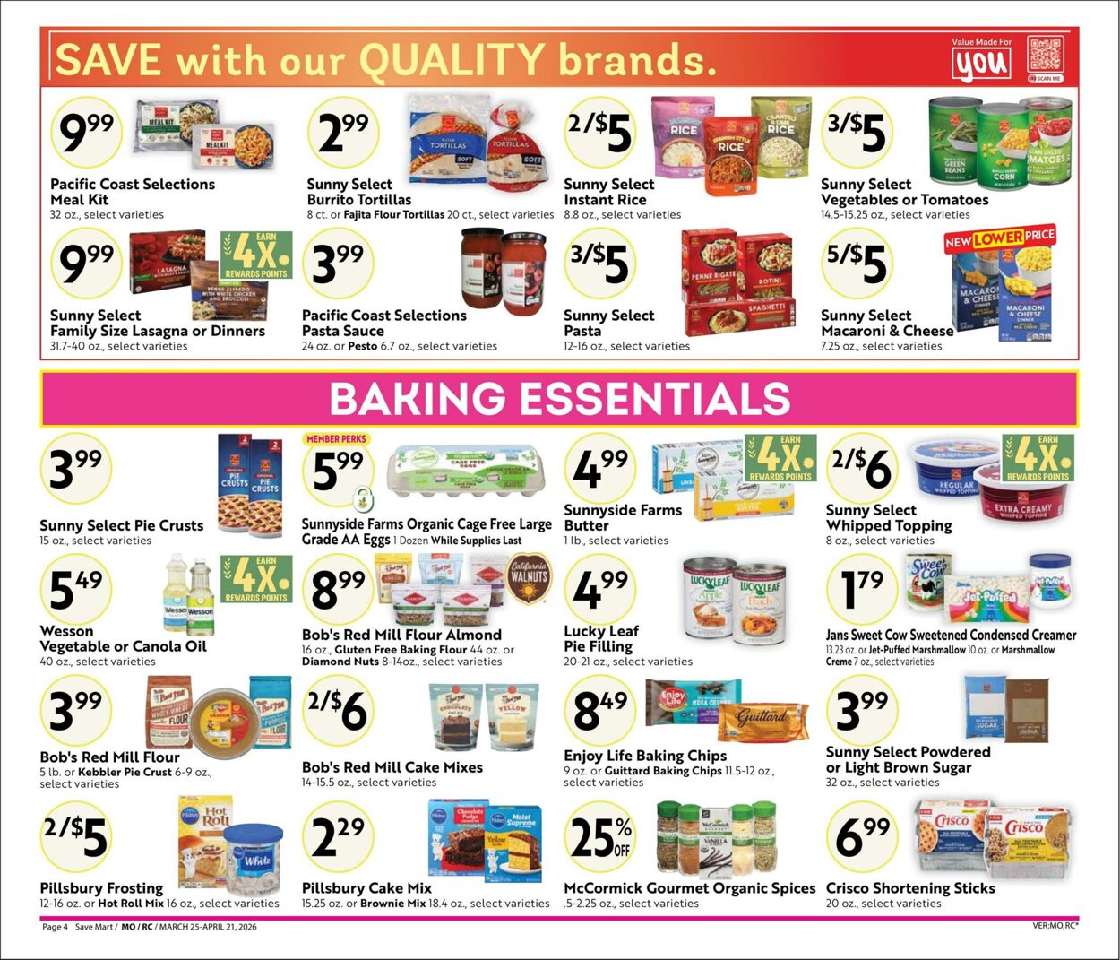 Weekly ad Save Mart 03/25/2026 - 04/21/2026