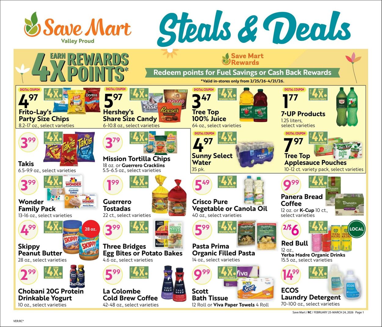 Weekly ad Save Mart 02/25/2026 - 03/24/2026