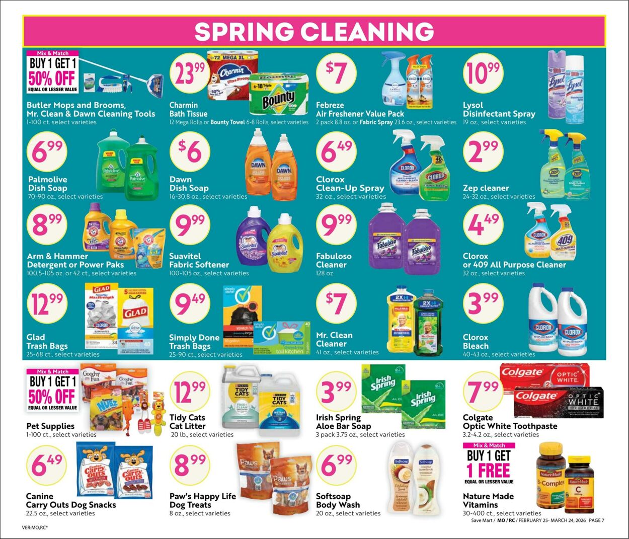 Weekly ad Save Mart 02/25/2026 - 03/24/2026