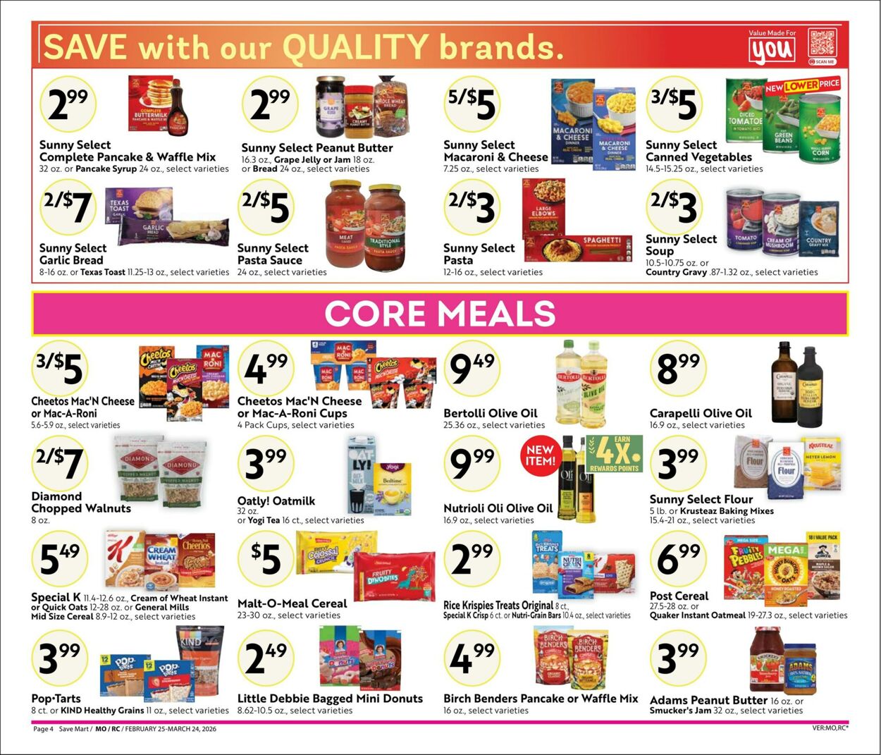 Weekly ad Save Mart 02/25/2026 - 03/24/2026
