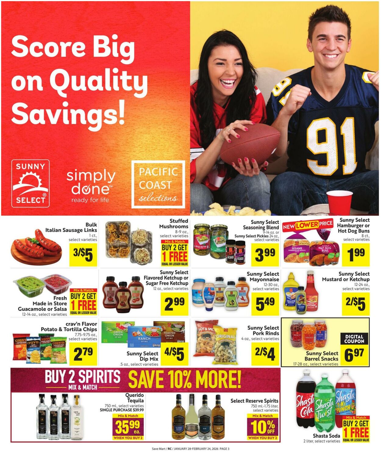 Weekly ad Save Mart 01/28/2026 - 02/24/2026