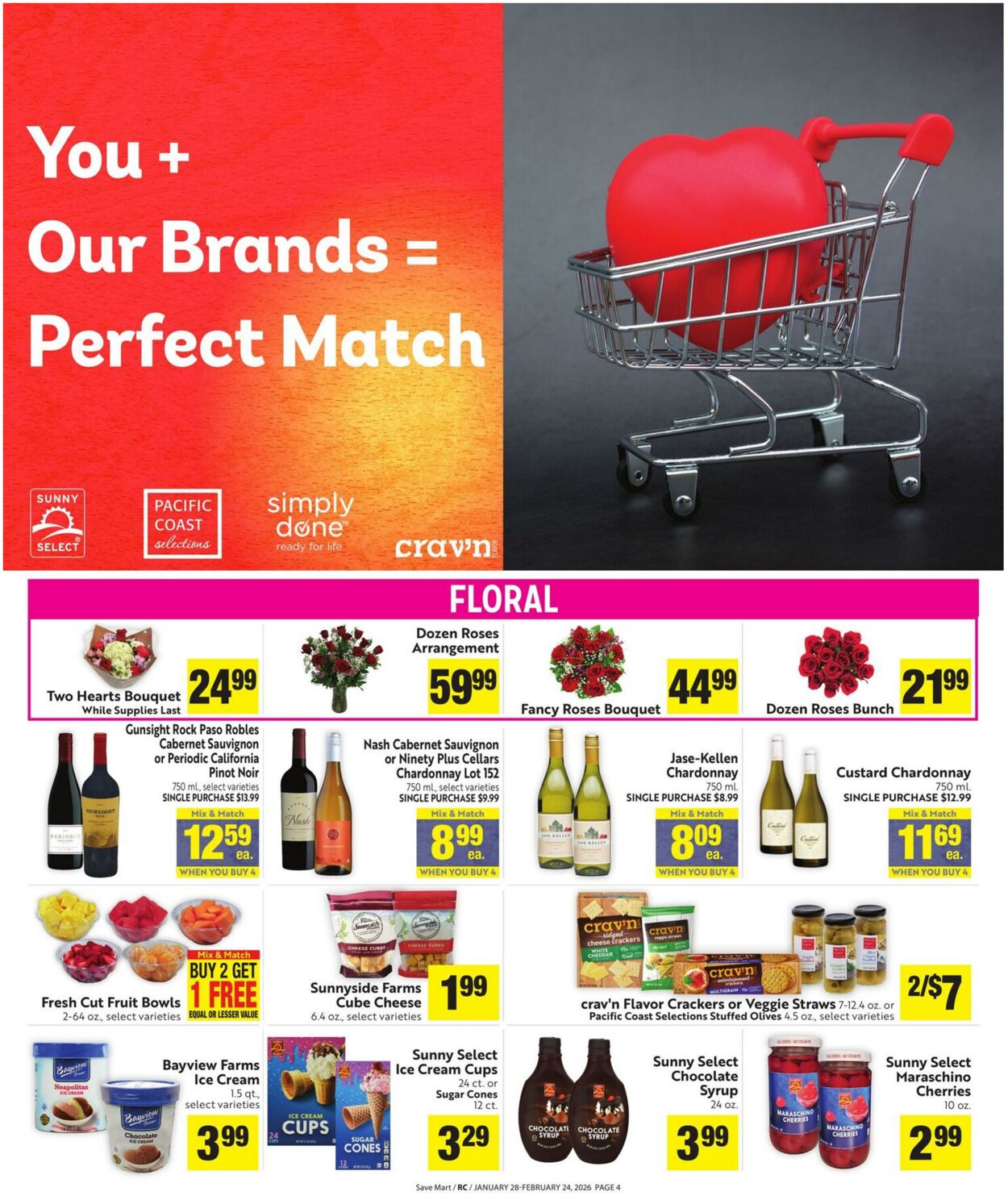 Weekly ad Save Mart 01/28/2026 - 02/24/2026