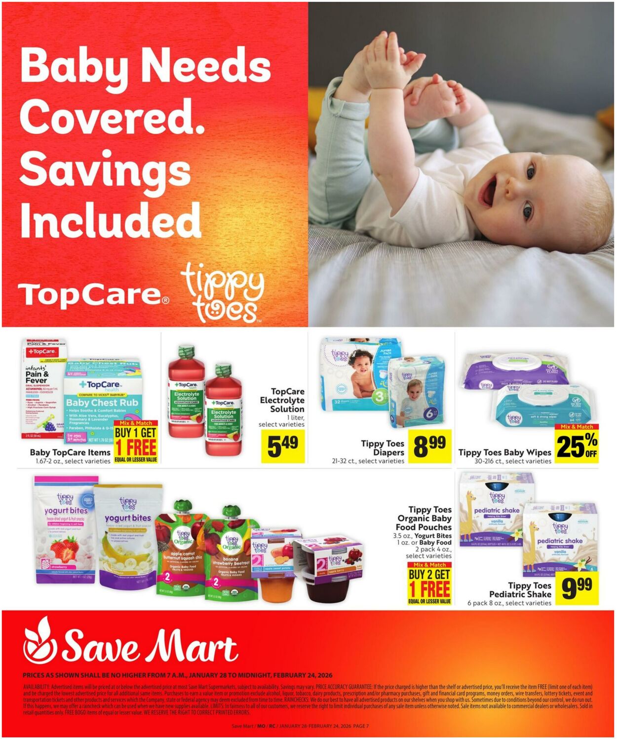 Weekly ad Save Mart 01/28/2026 - 02/24/2026