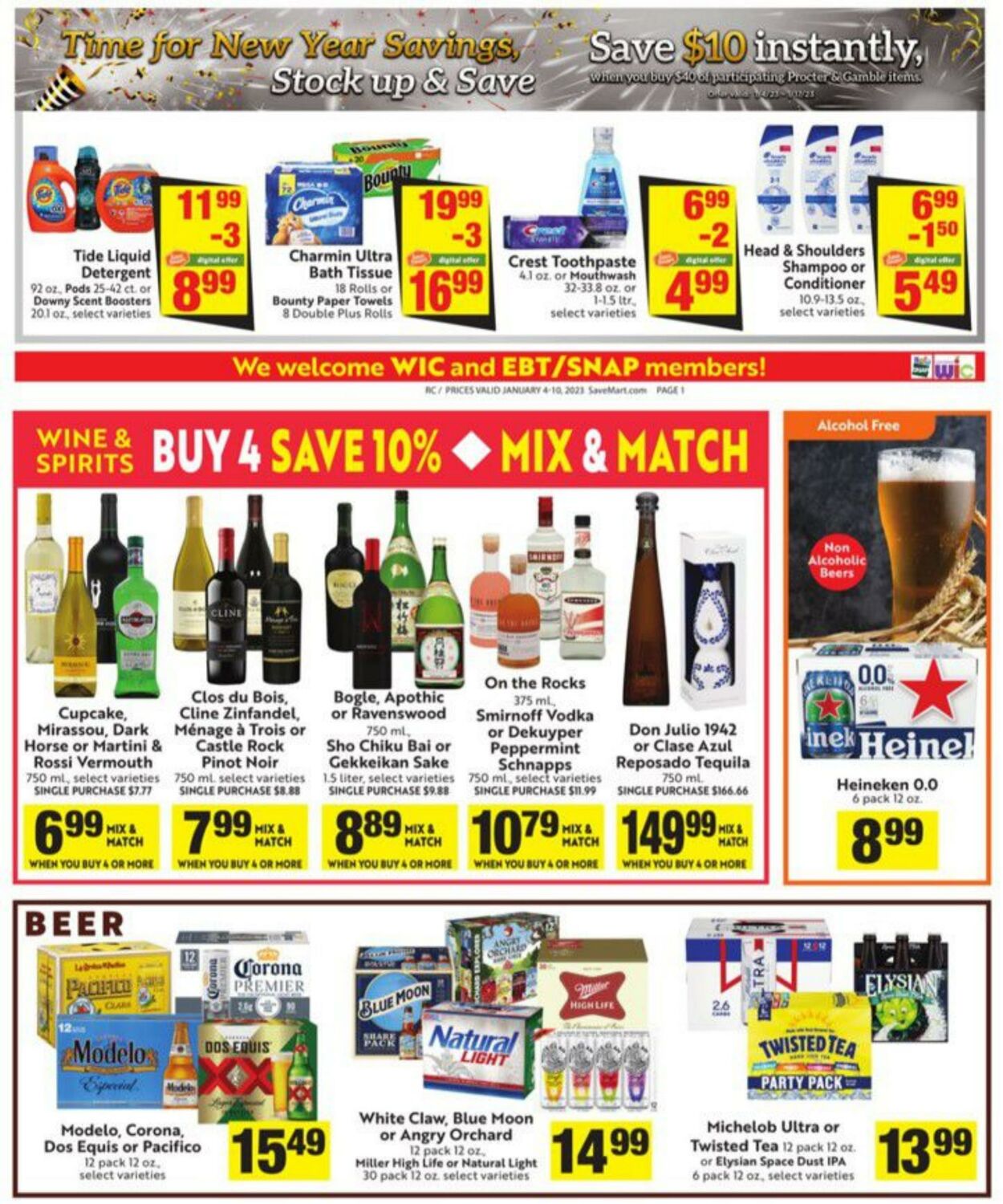 Weekly ad Save Mart 01/04/2023 - 01/10/2023