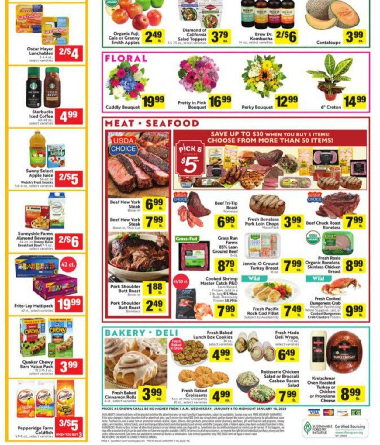 Weekly ad Save Mart 01/04/2023 - 01/10/2023