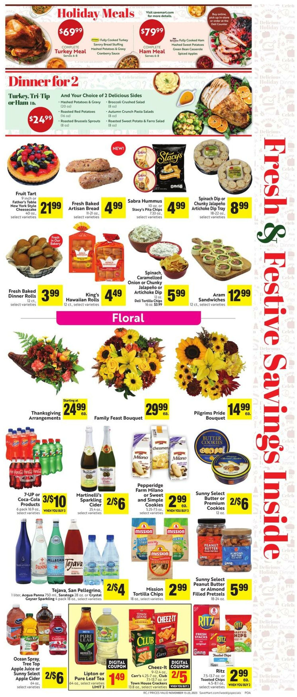 Weekly ad Save Mart 11/15/2023 - 11/23/2023