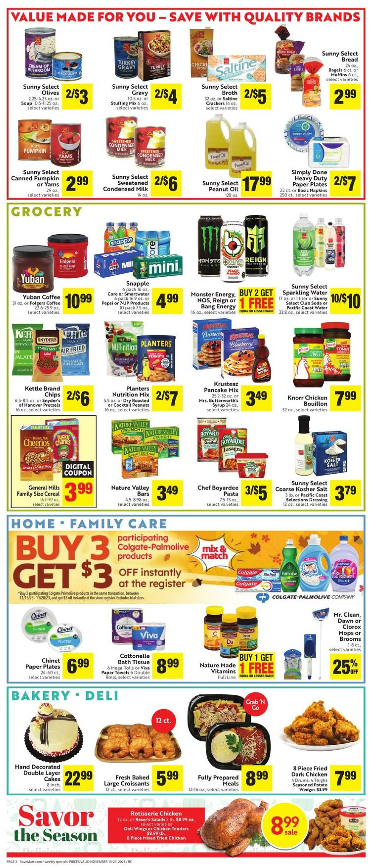 Weekly ad Save Mart 11/15/2023 - 11/23/2023