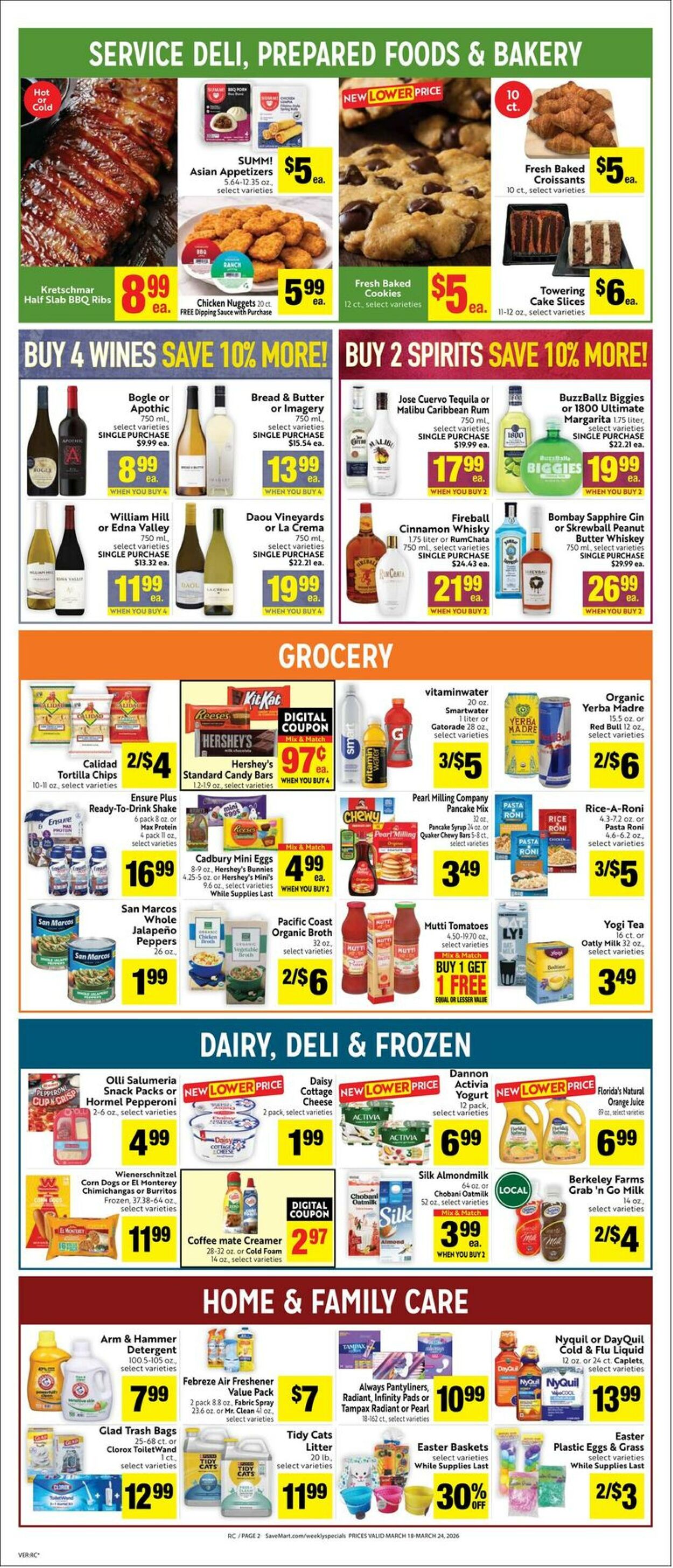Weekly ad Save Mart 03/18/2026 - 03/24/2026