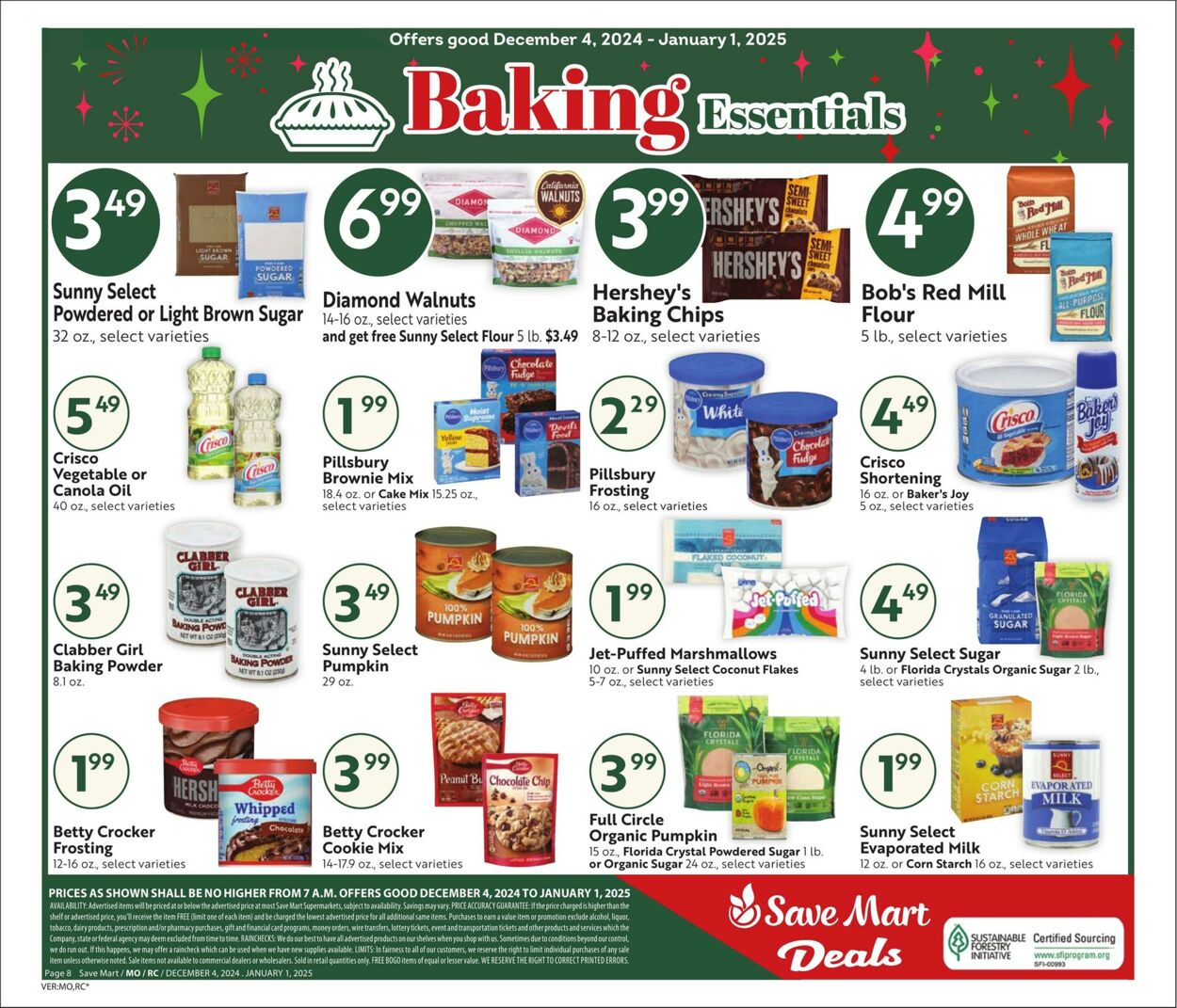 Weekly ad Save Mart 12/04/2024 - 01/01/2025