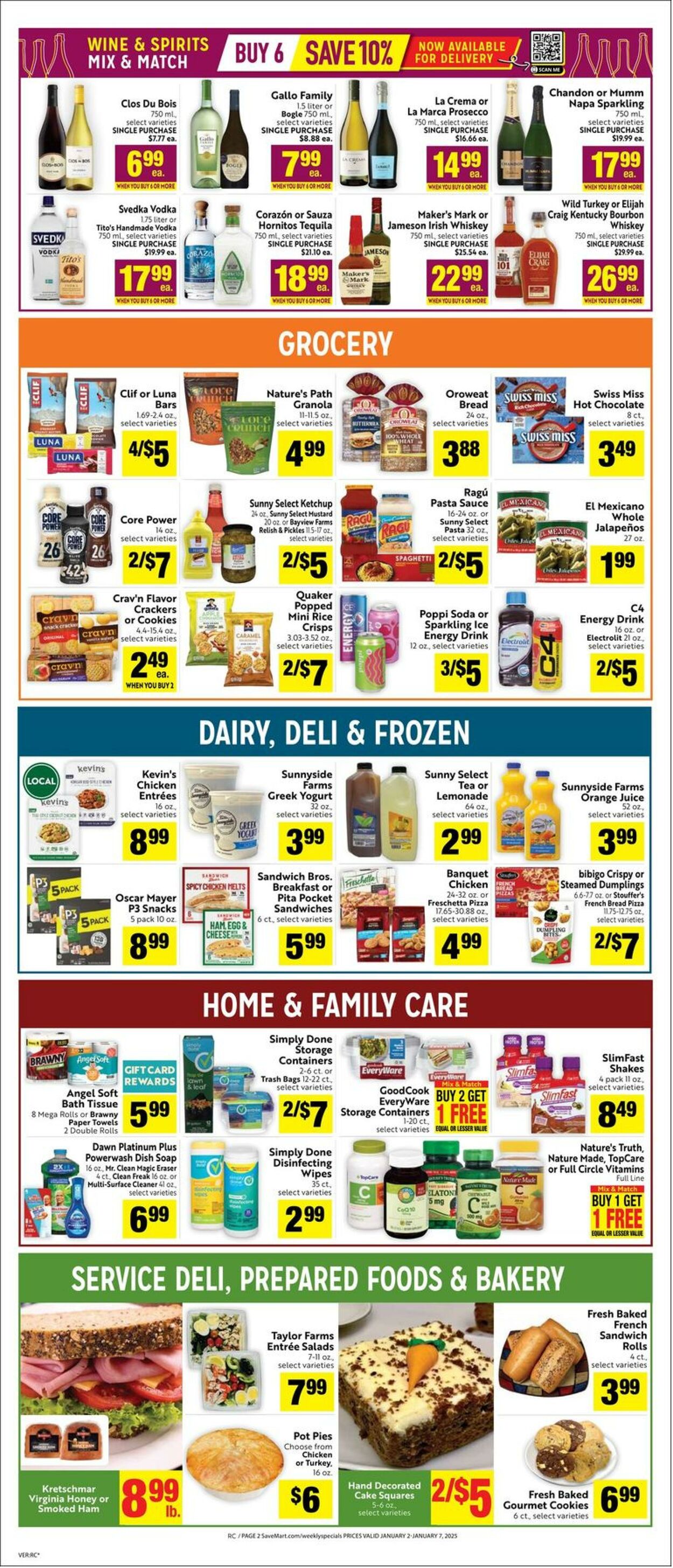 Weekly ad Save Mart 01/02/2025 - 01/07/2025