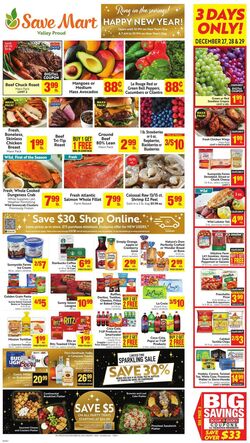 Weekly ad Save Mart 12/26/2024 - 01/01/2025