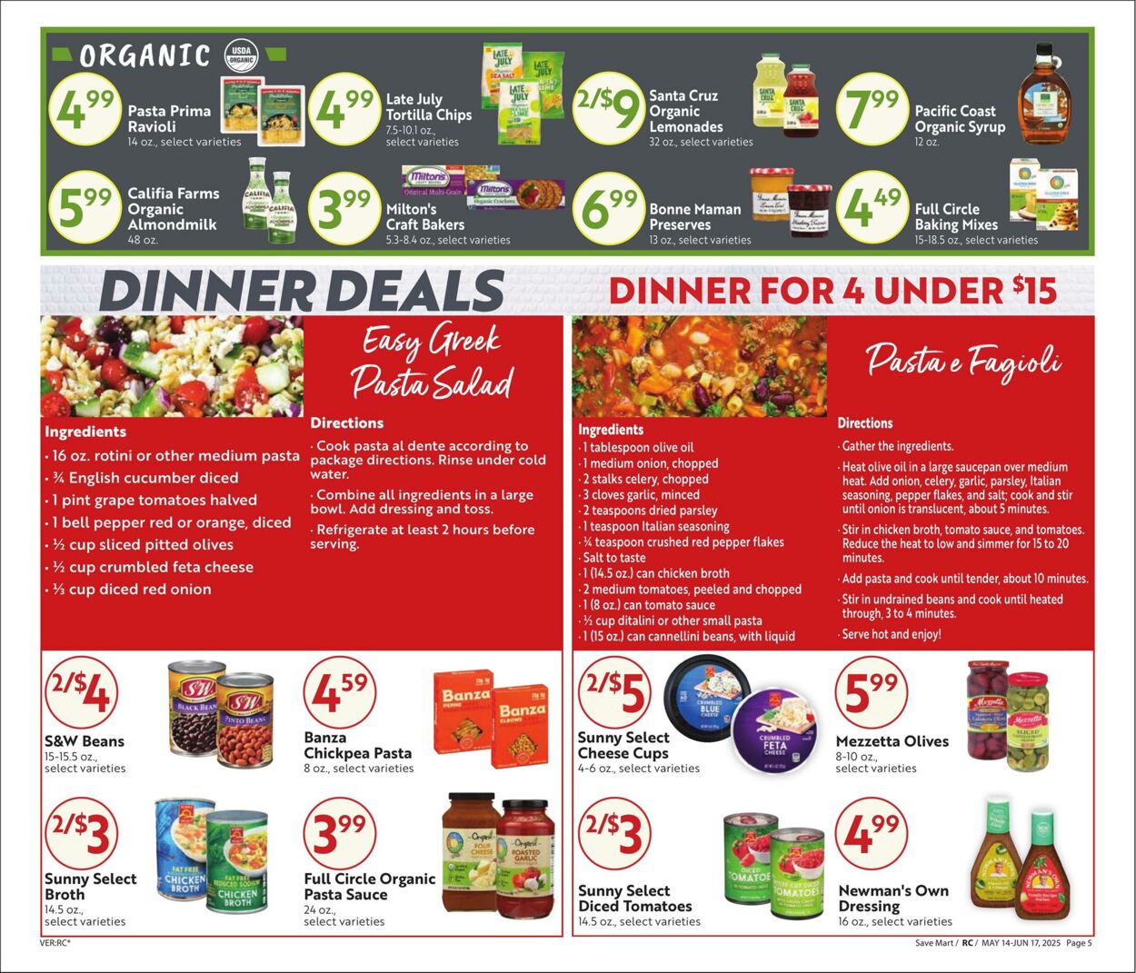 Weekly ad Save Mart 05/14/2025 - 06/17/2025