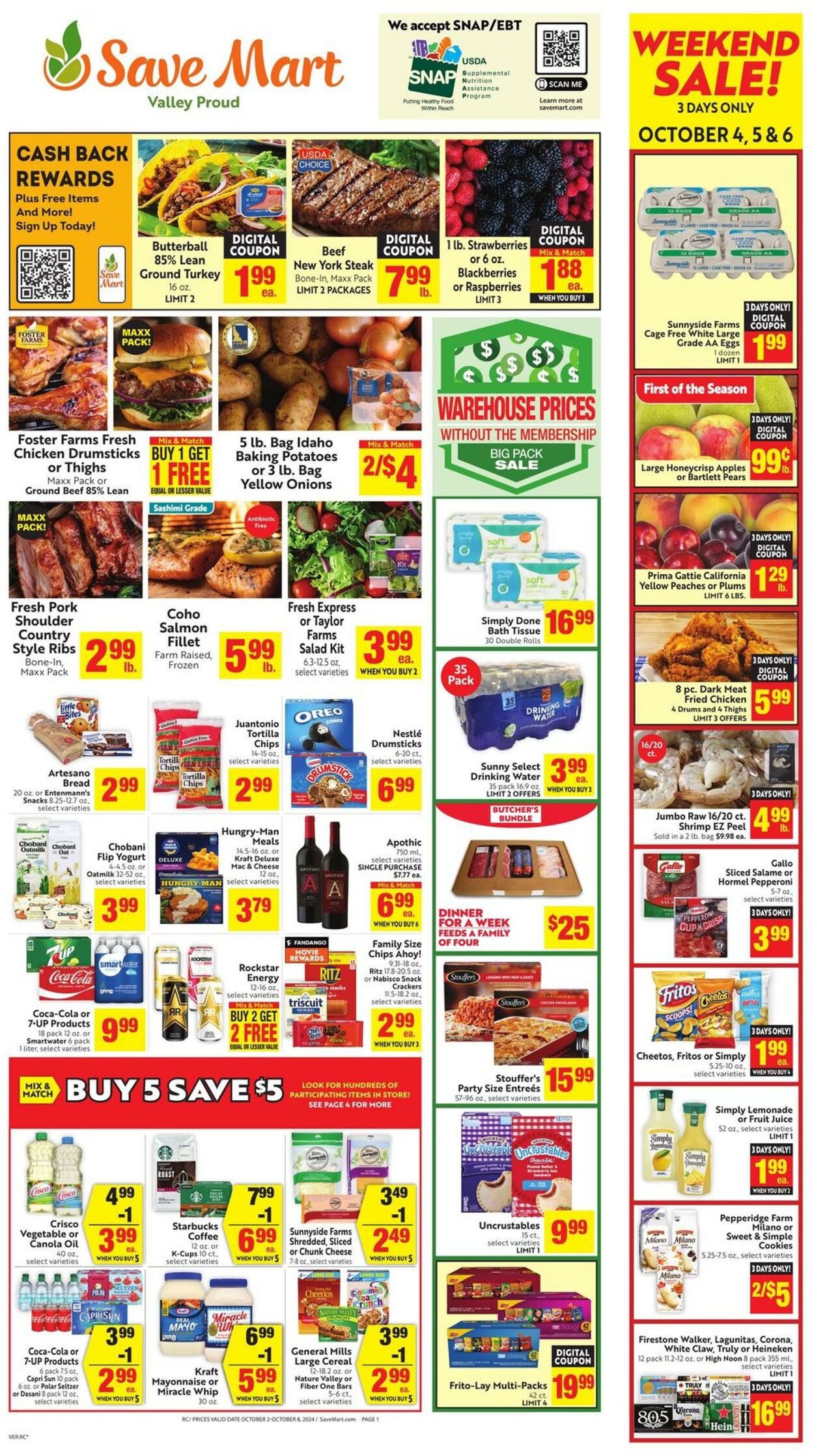 Weekly ad Save Mart 10/02/2024 - 10/08/2024