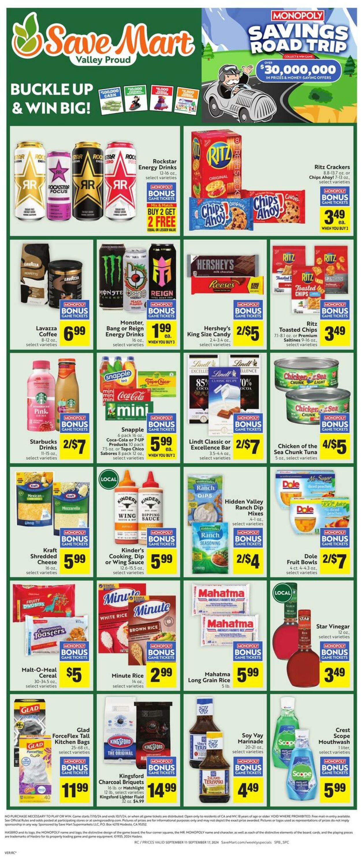 Weekly ad Save Mart 09/11/2024 - 09/17/2024