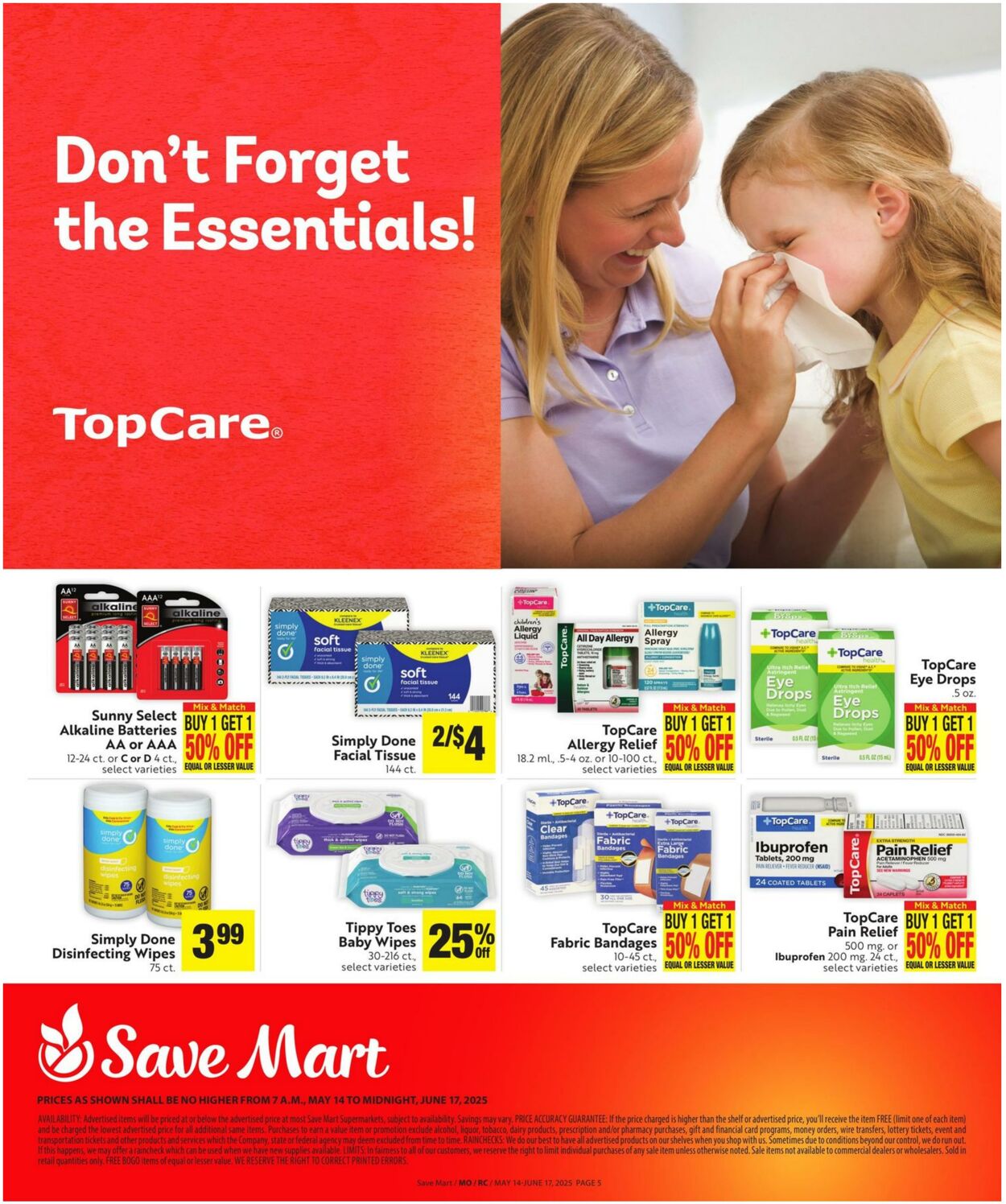 Weekly ad Save Mart 05/14/2025 - 06/17/2025