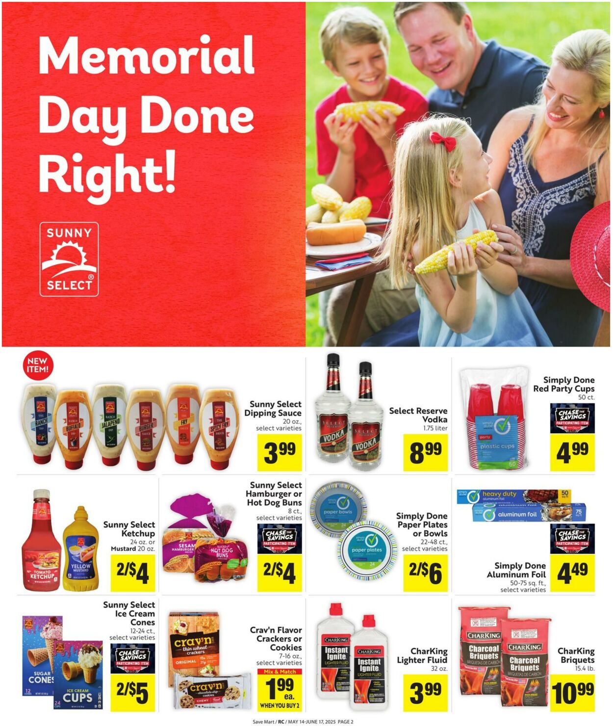 Weekly ad Save Mart 05/14/2025 - 06/17/2025