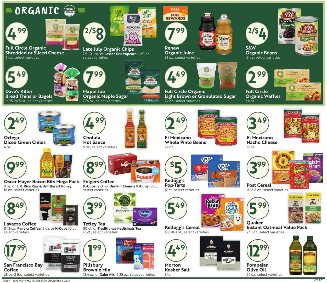 Weekly ad Save Mart 10/30/2024 - 12/03/2024