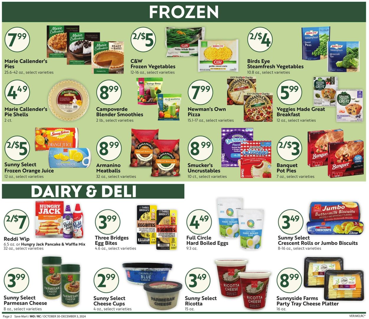 Weekly ad Save Mart 10/30/2024 - 12/03/2024