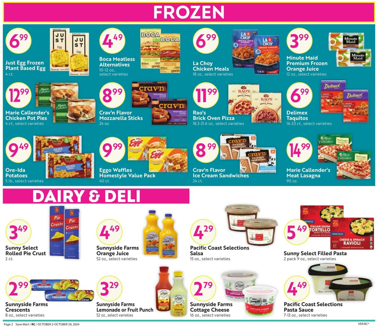 Weekly ad Save Mart 10/02/2024 - 10/29/2024