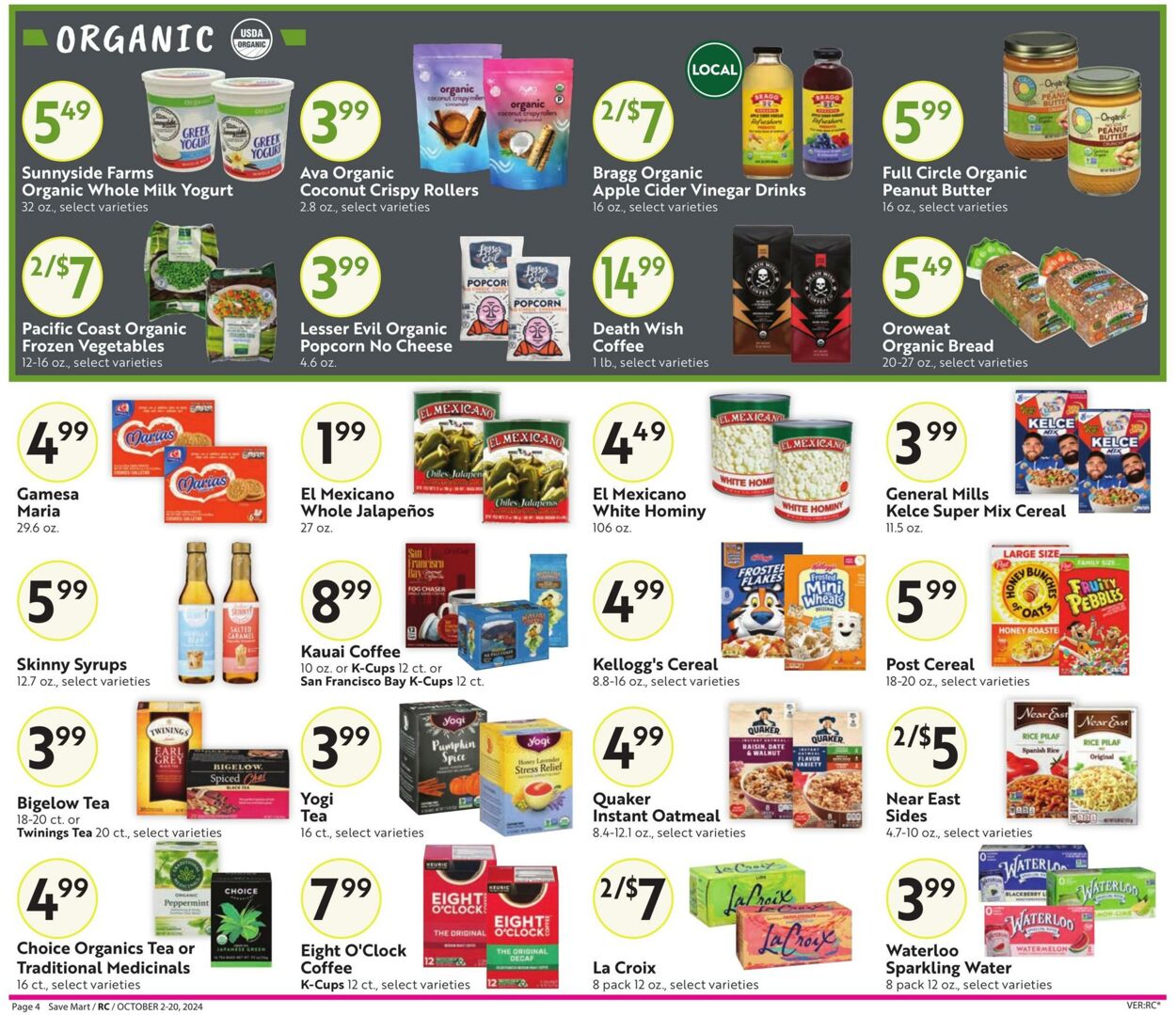 Weekly ad Save Mart 10/02/2024 - 10/29/2024