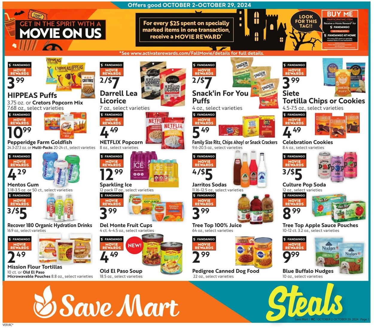 Weekly ad Save Mart 10/02/2024 - 10/29/2024