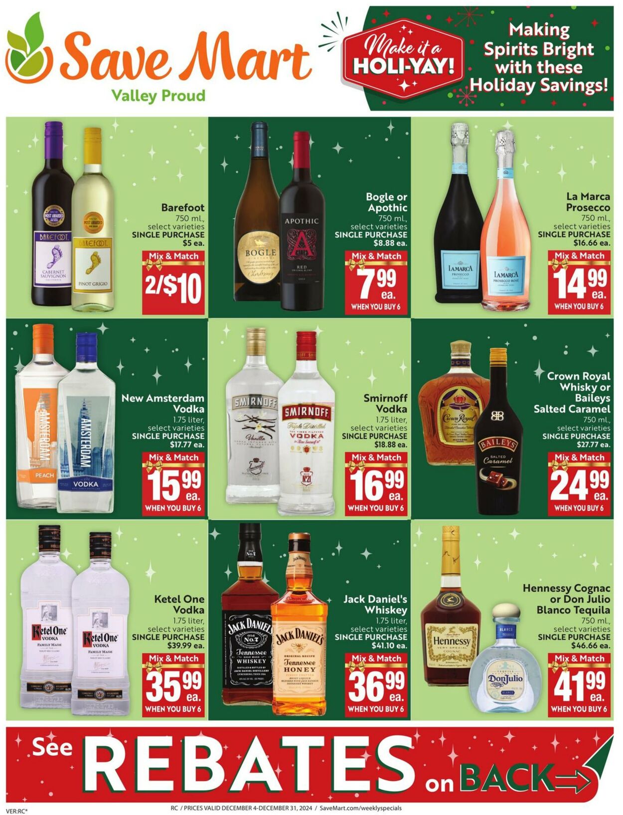 Weekly ad Save Mart 12/04/2024 - 12/31/2024