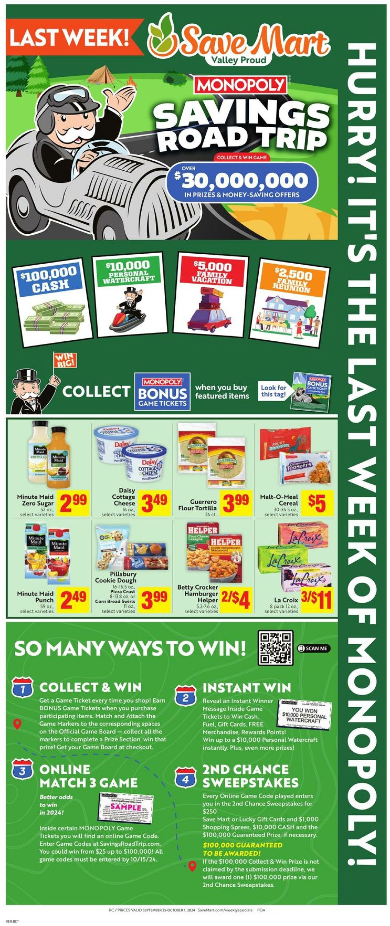 Weekly ad Save Mart 09/25/2024 - 10/01/2024