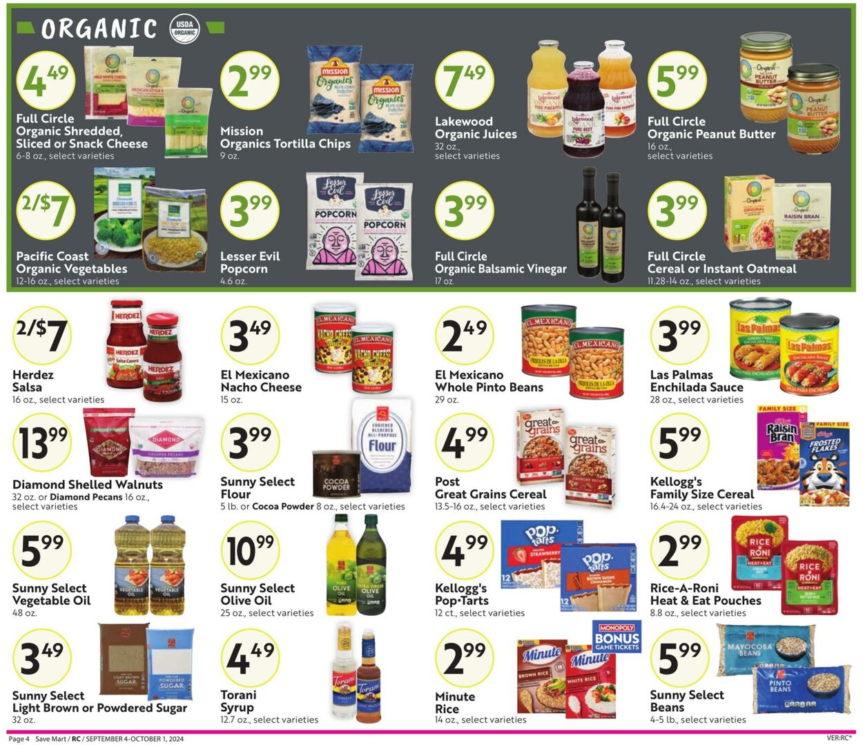 Weekly ad Save Mart 09/04/2024 - 10/01/2024