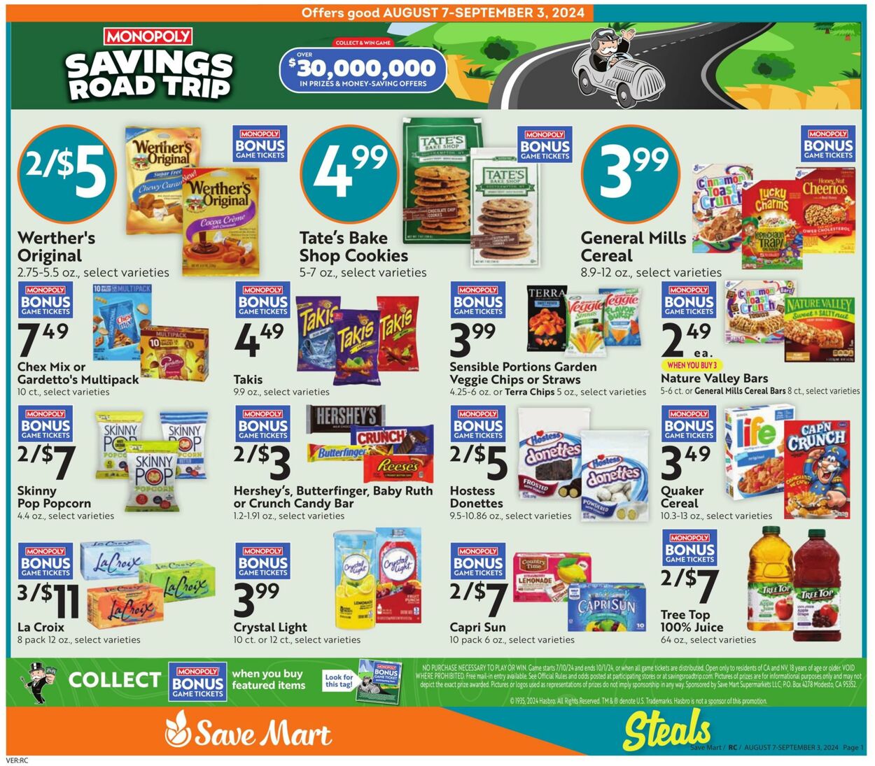 Weekly ad Save Mart 08/07/2024 - 09/03/2024