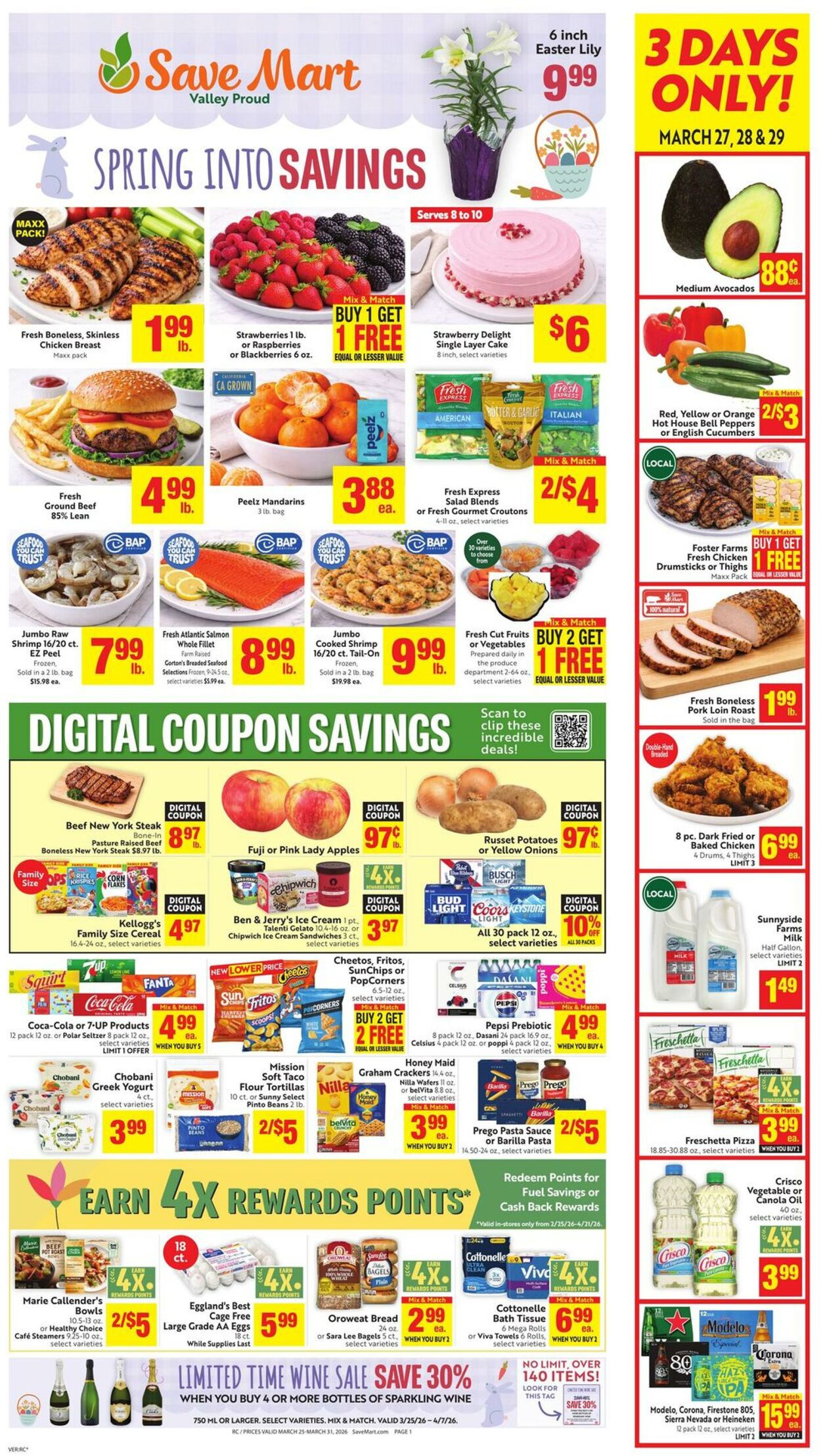 Weekly ad Save Mart 03/25/2026 - 03/31/2026
