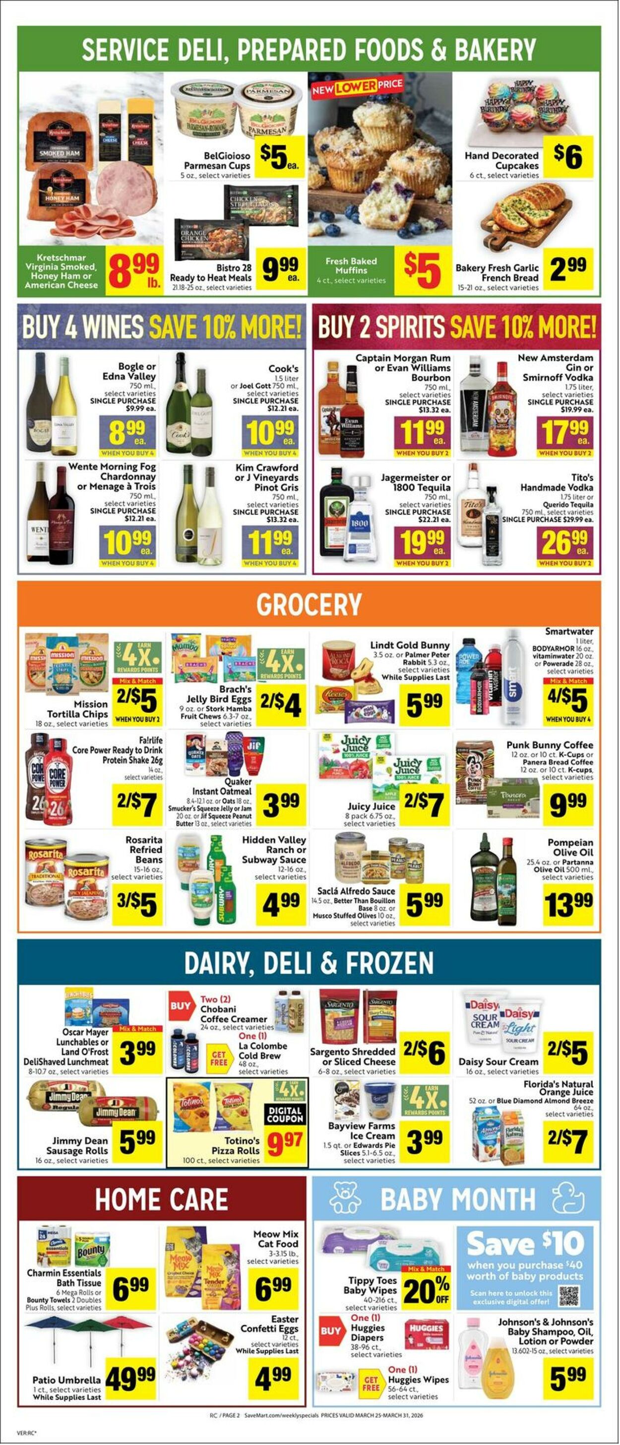 Weekly ad Save Mart 03/25/2026 - 03/31/2026