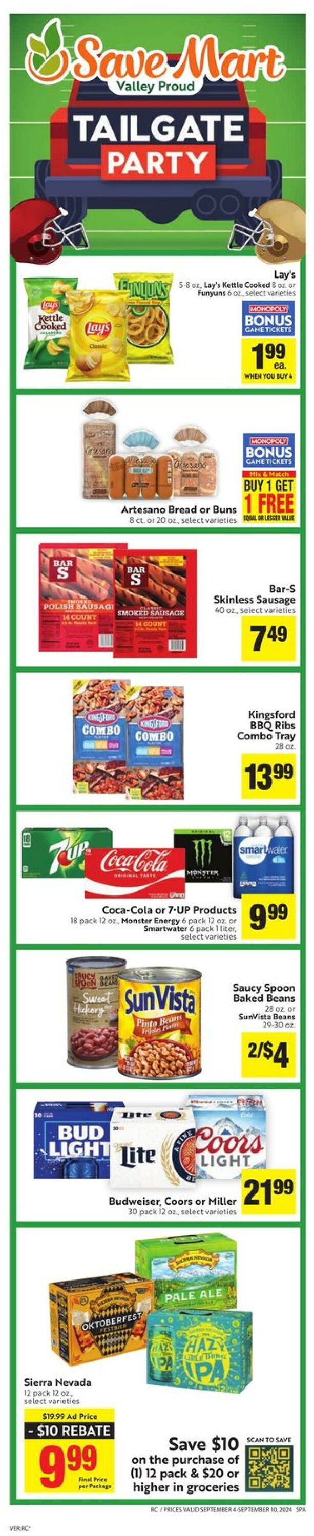 Weekly ad Save Mart 09/04/2024 - 09/10/2024