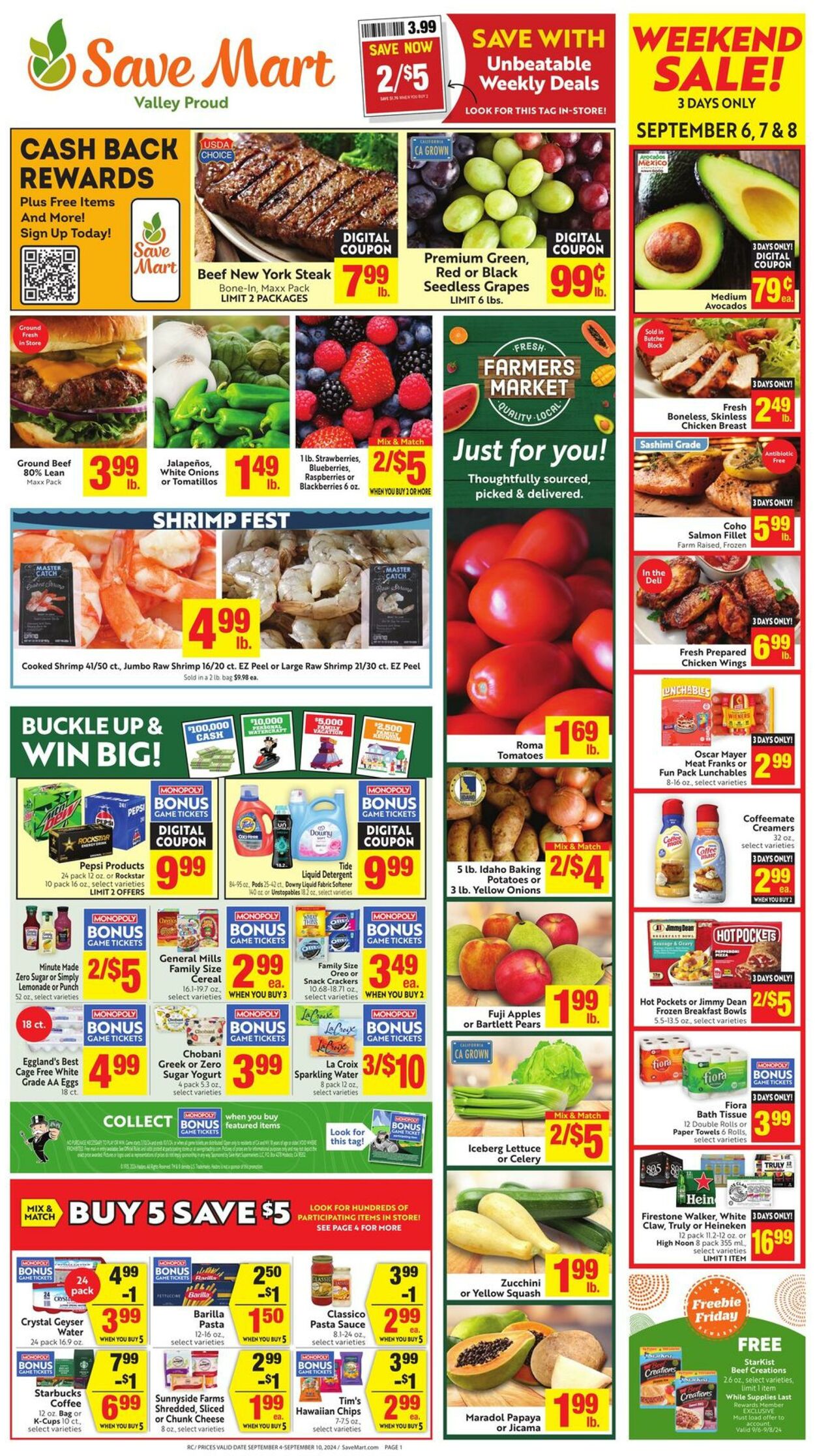 Weekly ad Save Mart 09/04/2024 - 09/10/2024