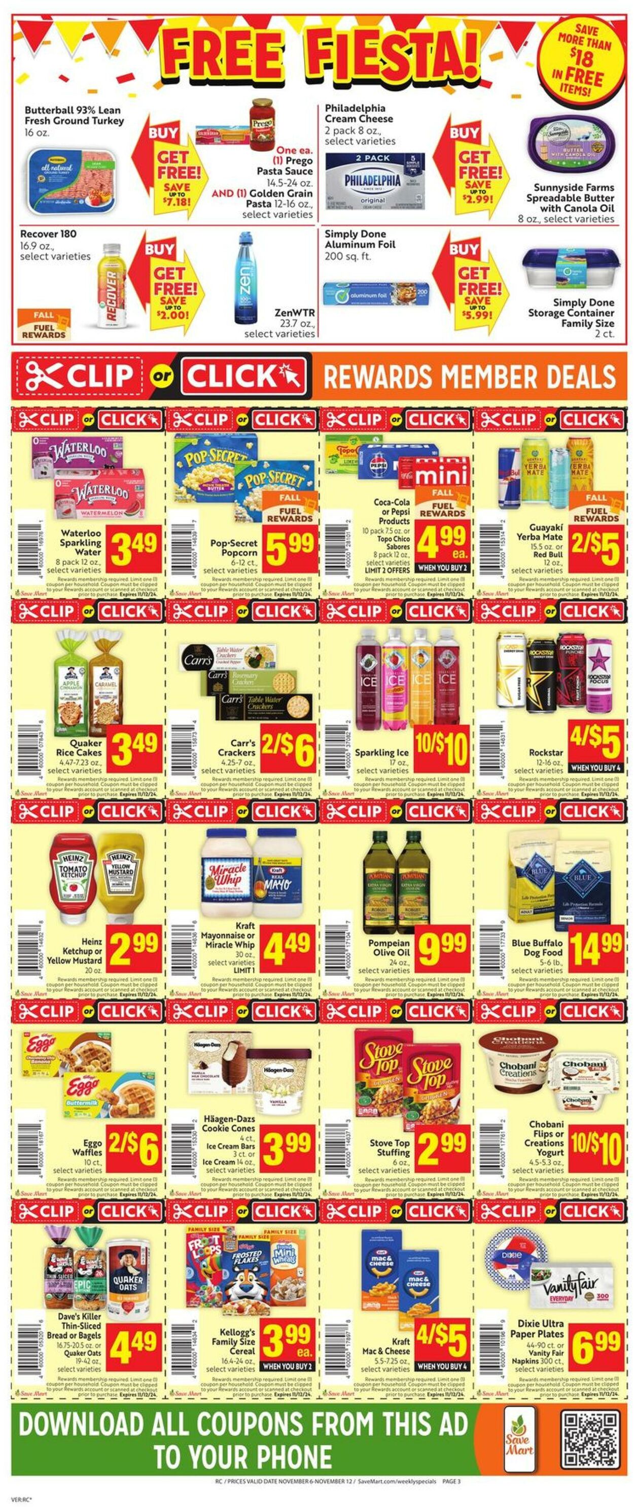 Weekly ad Save Mart 11/06/2024 - 11/12/2024