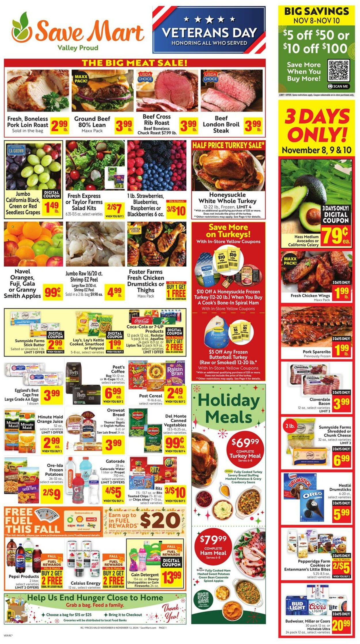 Weekly ad Save Mart 11/06/2024 - 11/12/2024