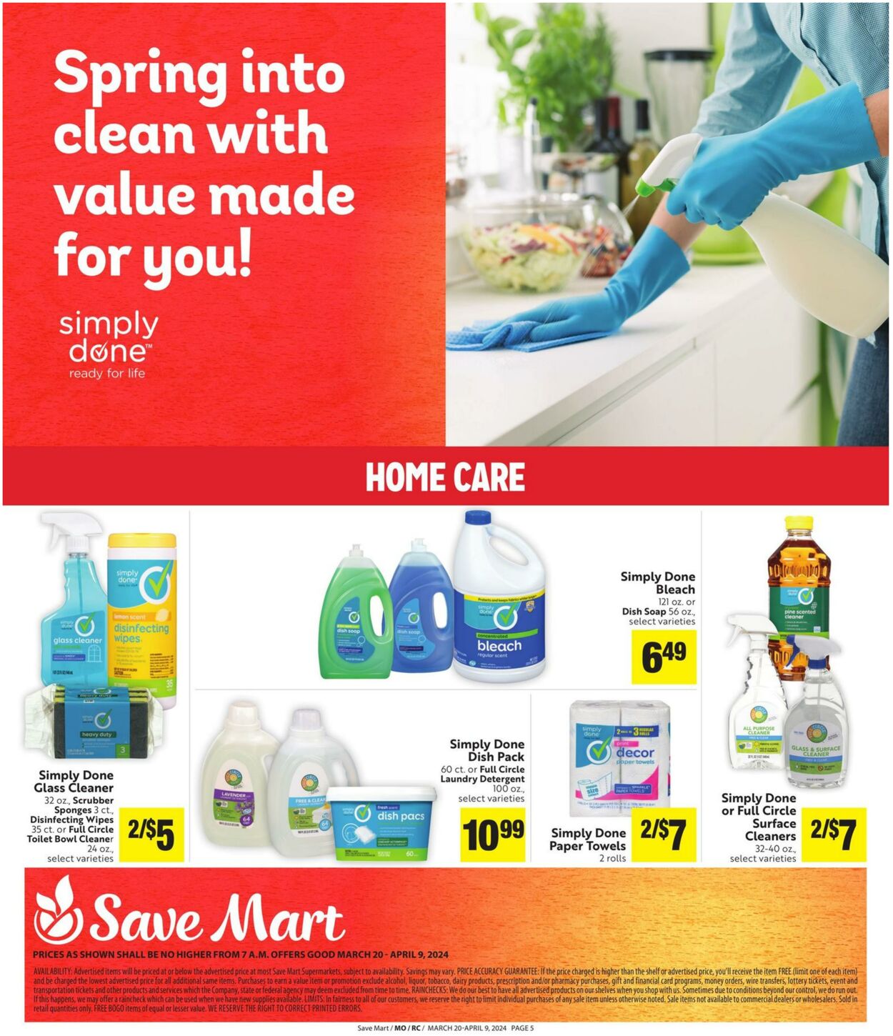 Weekly ad Save Mart 03/20/2024 - 04/09/2024