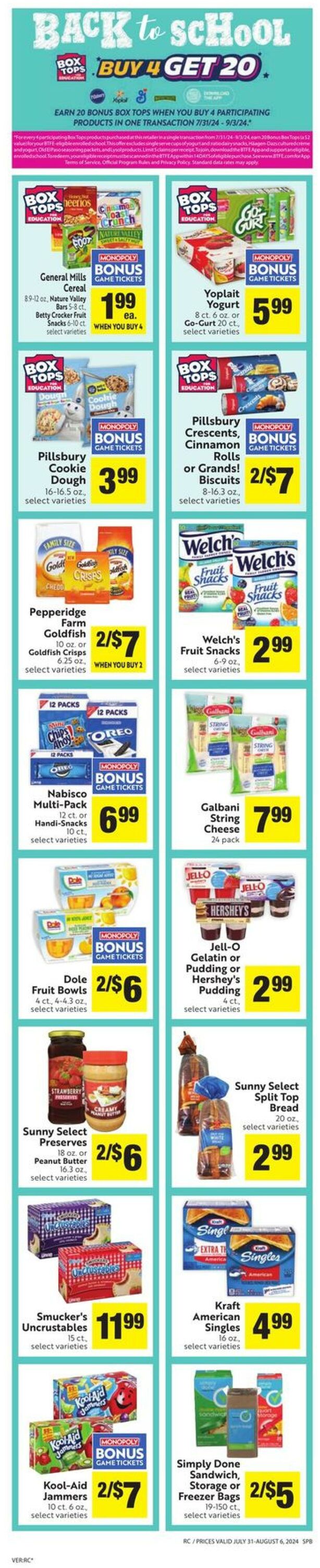 Weekly ad Save Mart 07/31/2024 - 08/06/2024