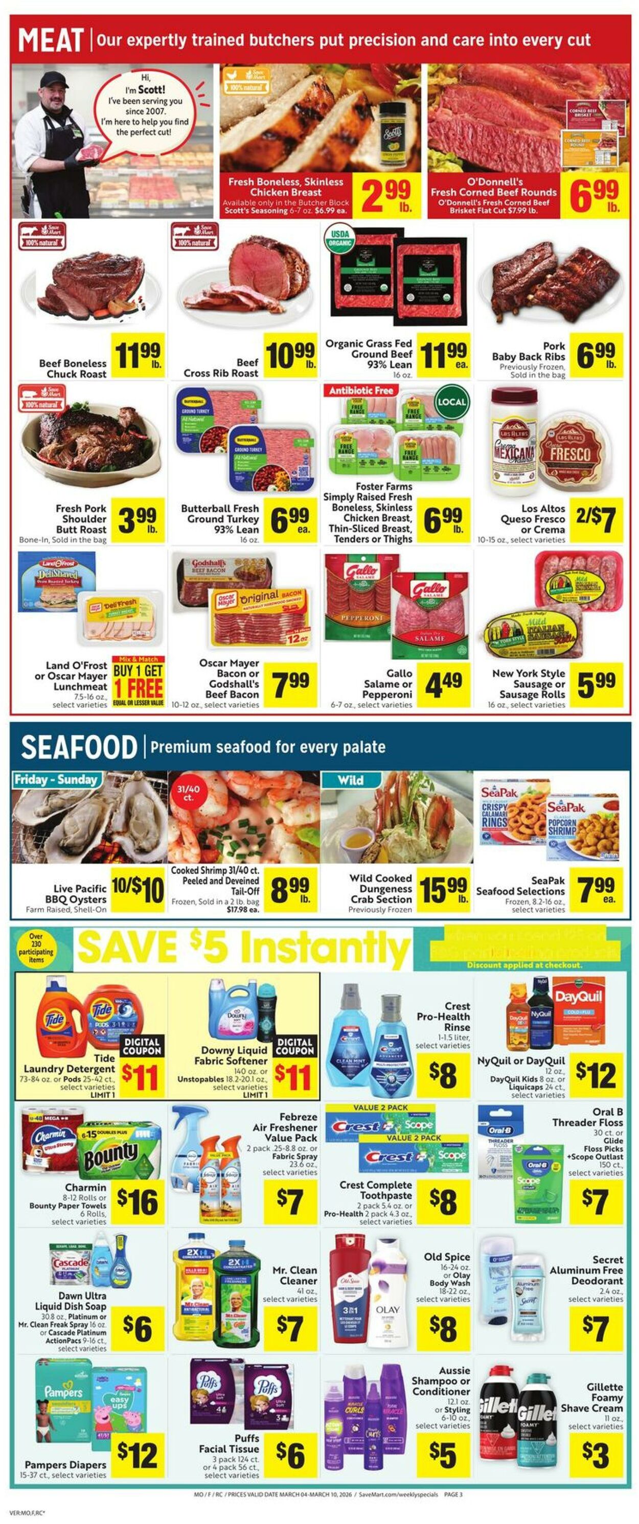 Weekly ad Save Mart 03/04/2026 - 03/10/2026