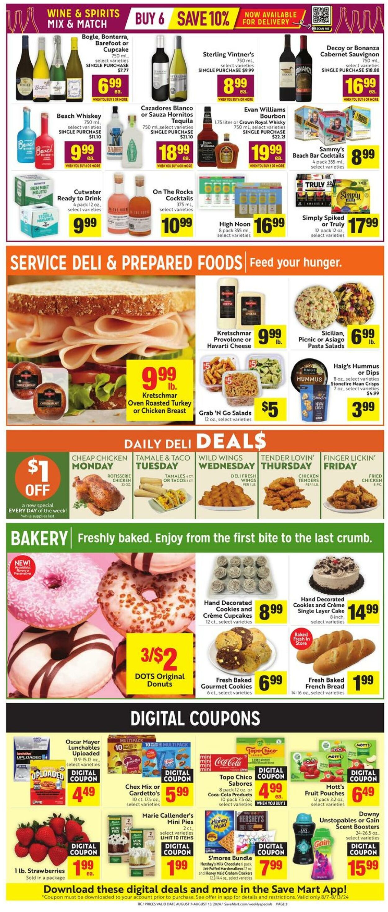 Weekly ad Save Mart 08/07/2024 - 08/13/2024