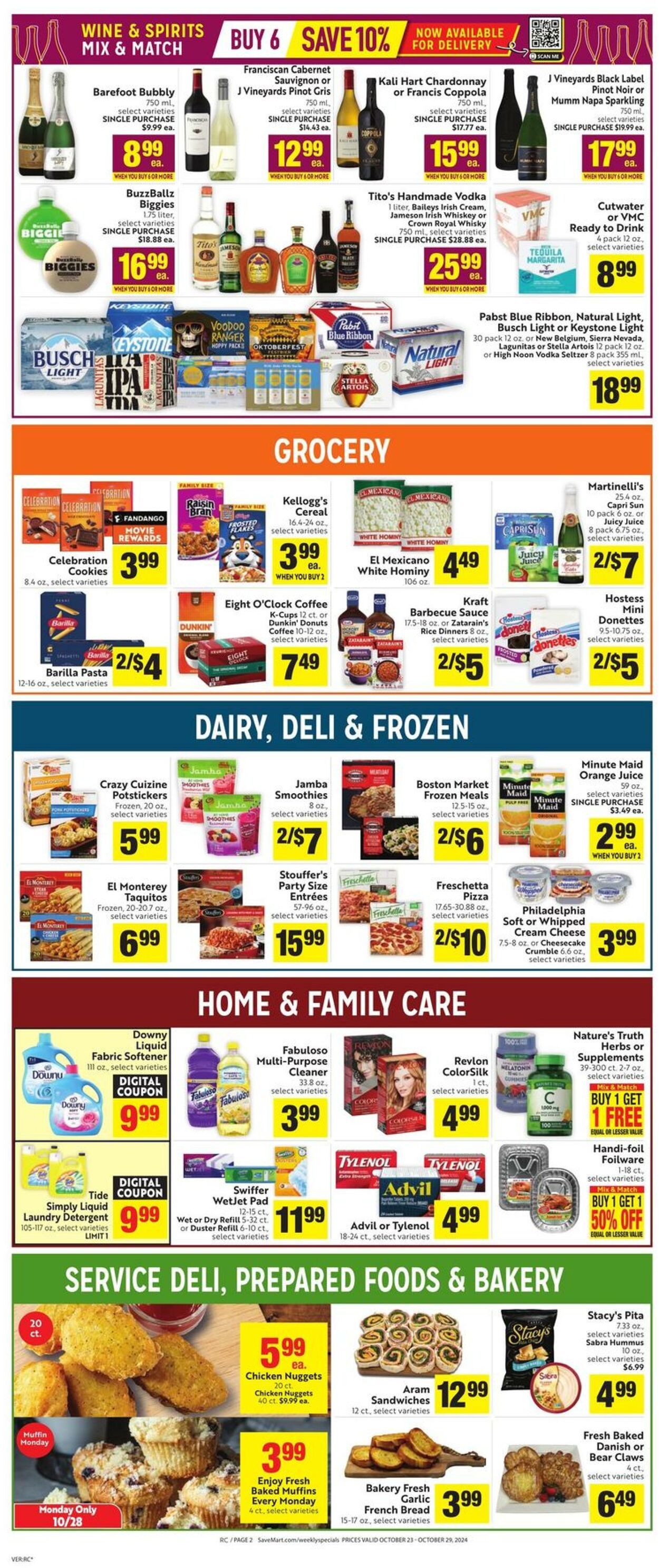 Weekly ad Save Mart 10/23/2024 - 10/29/2024