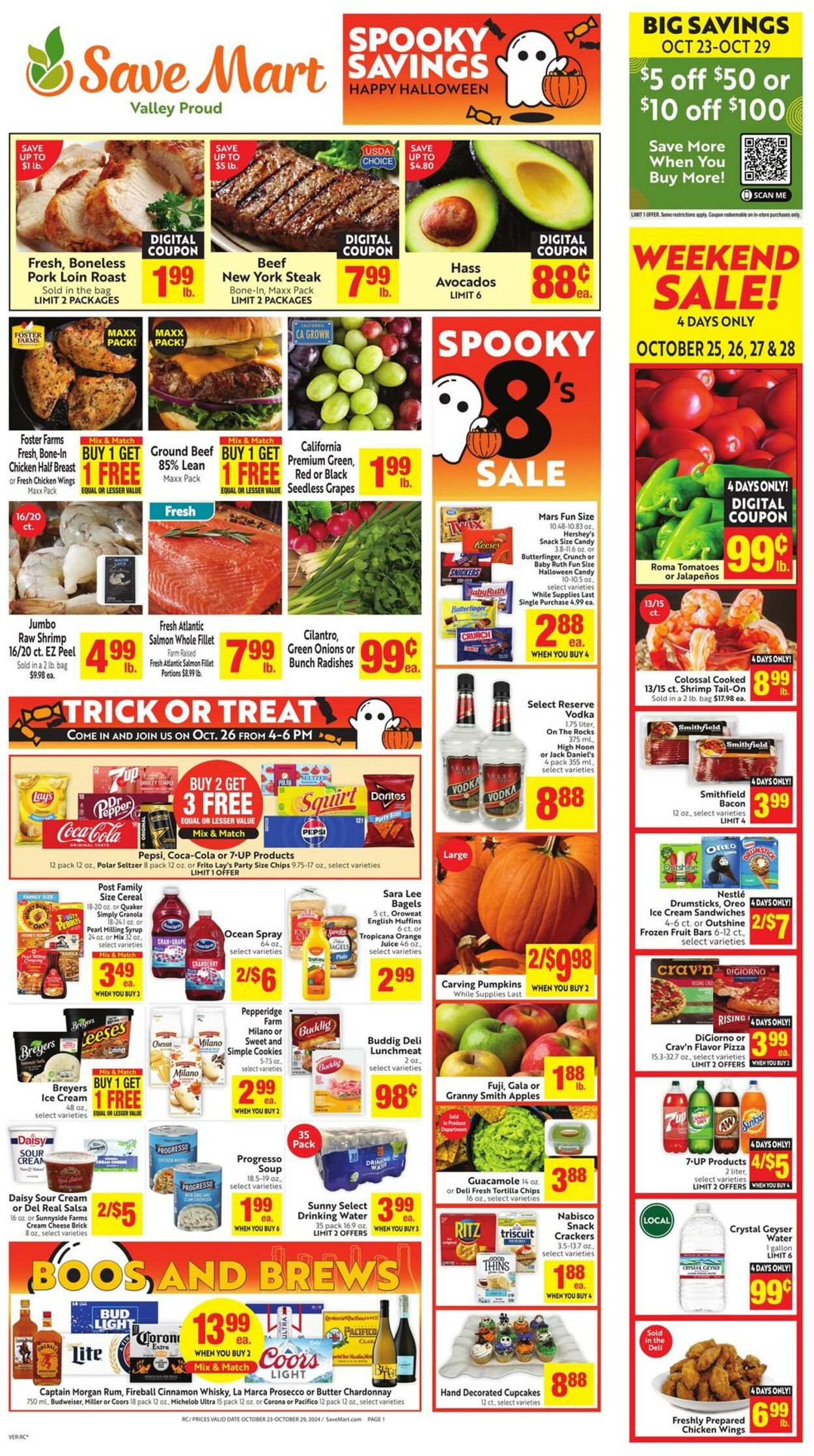 Weekly ad Save Mart 10/23/2024 - 10/29/2024