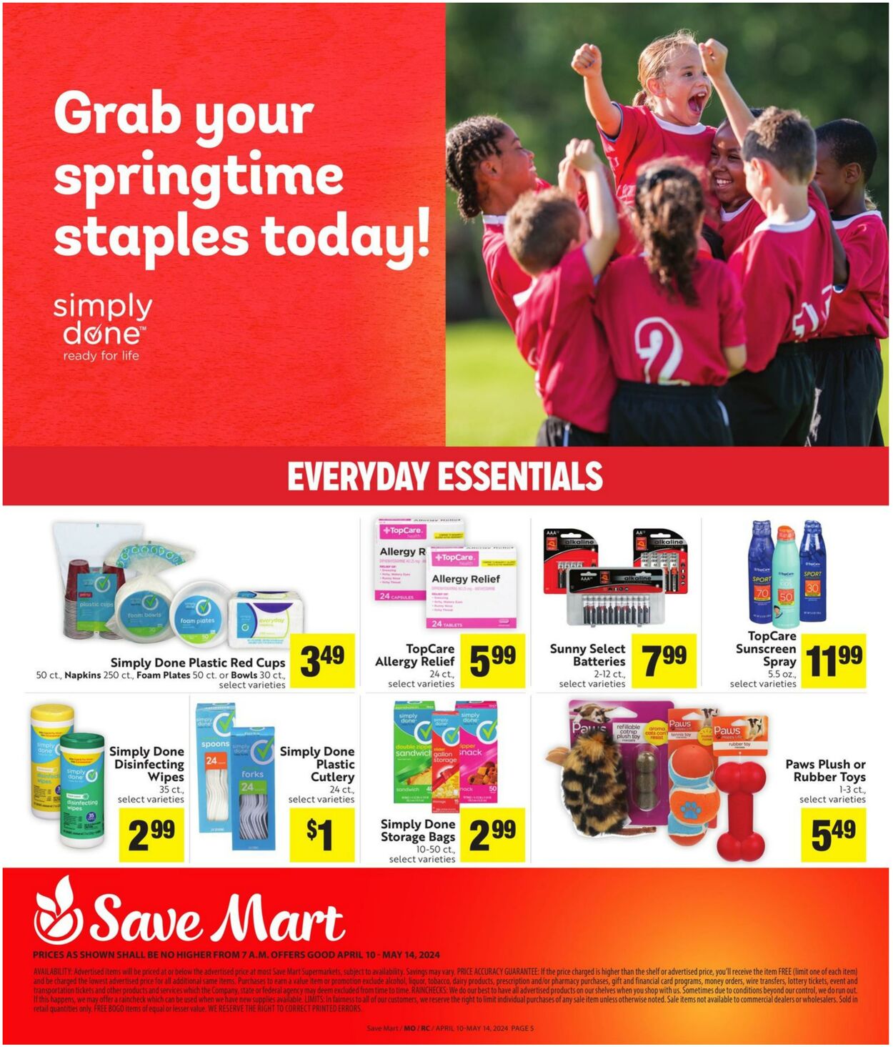 Weekly ad Save Mart 04/10/2024 - 05/14/2024