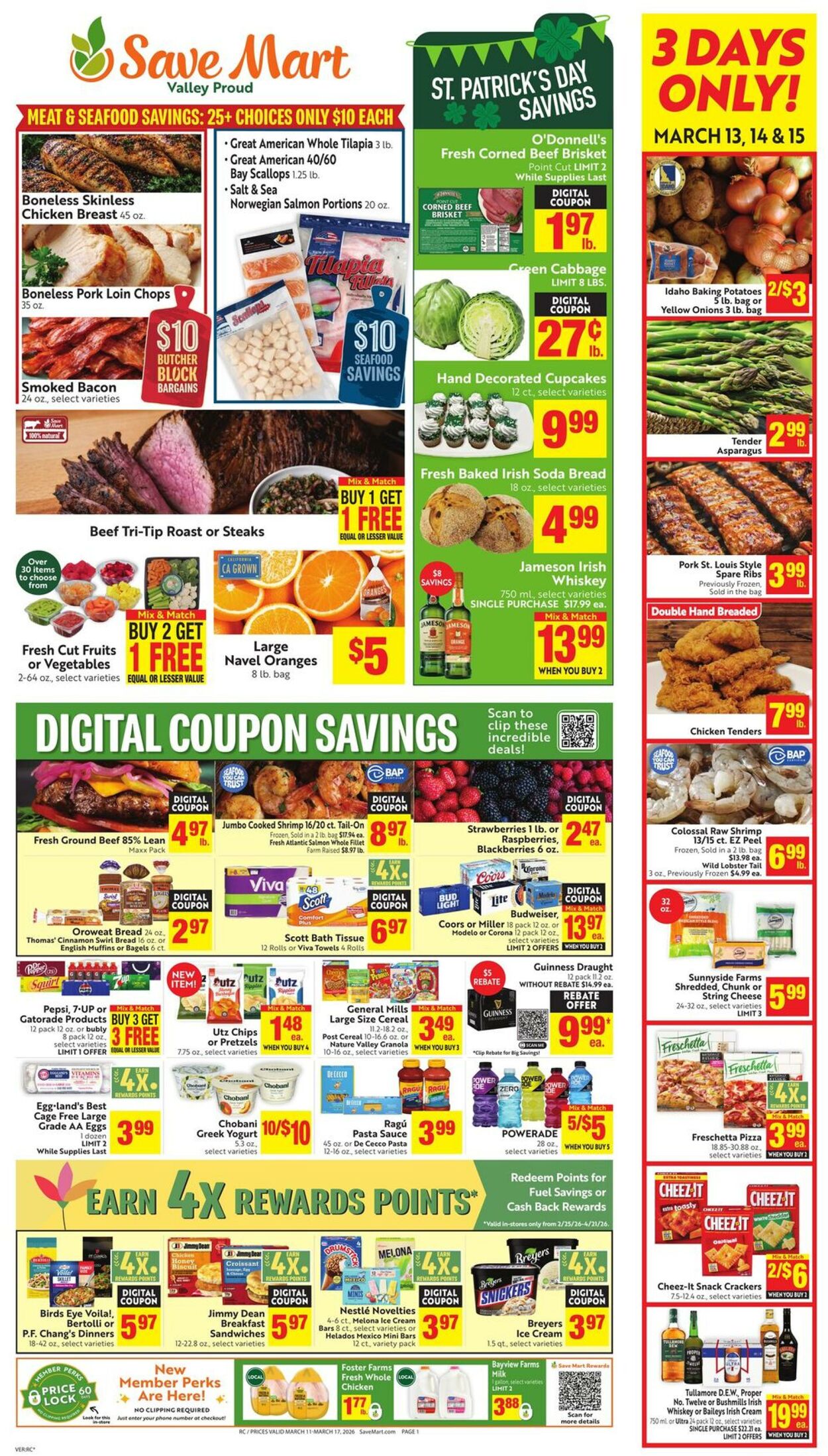 Weekly ad Save Mart 03/11/2026 - 03/17/2026