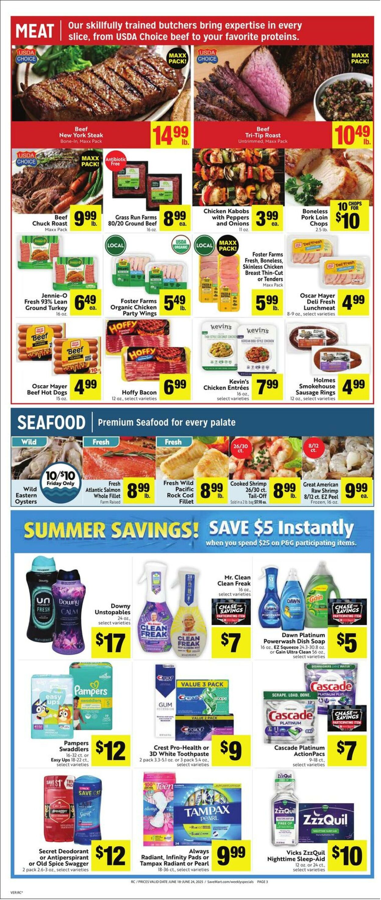 Weekly ad Save Mart 06/18/2025 - 06/24/2025