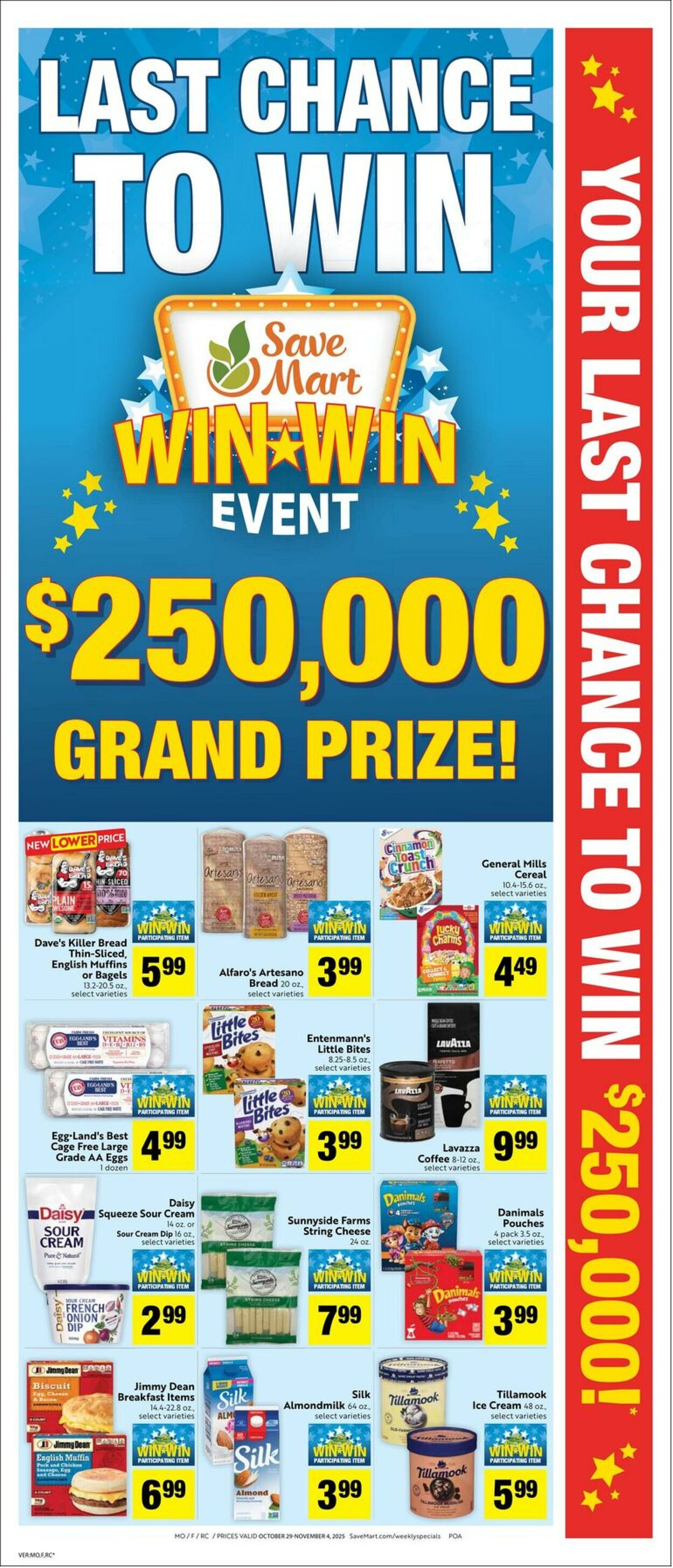 Weekly ad Save Mart 10/29/2025 - 11/04/2025