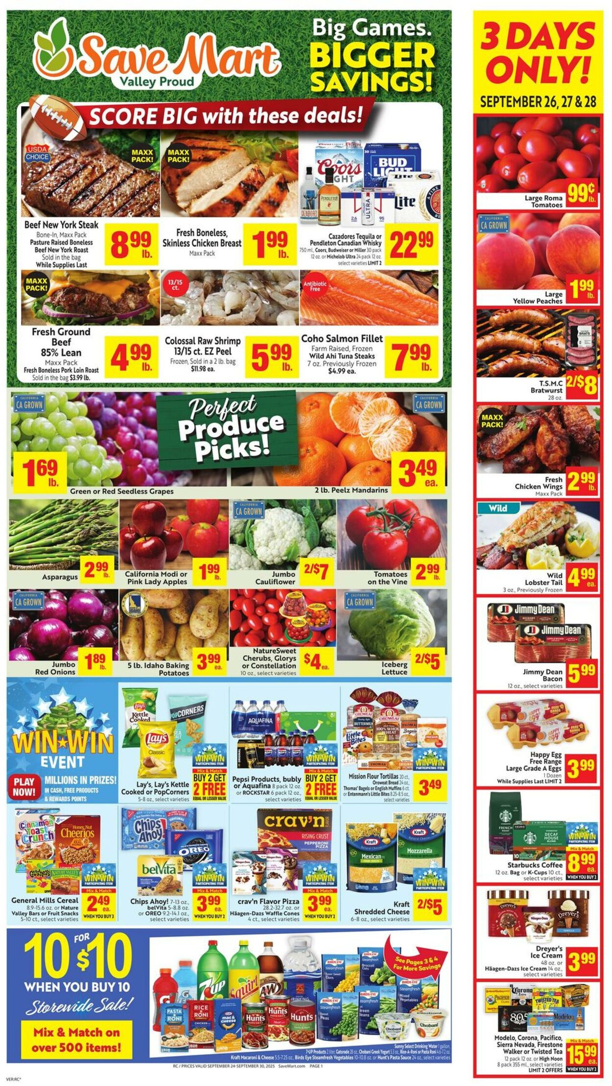 Weekly ad Save Mart 09/24/2025 - 09/30/2025