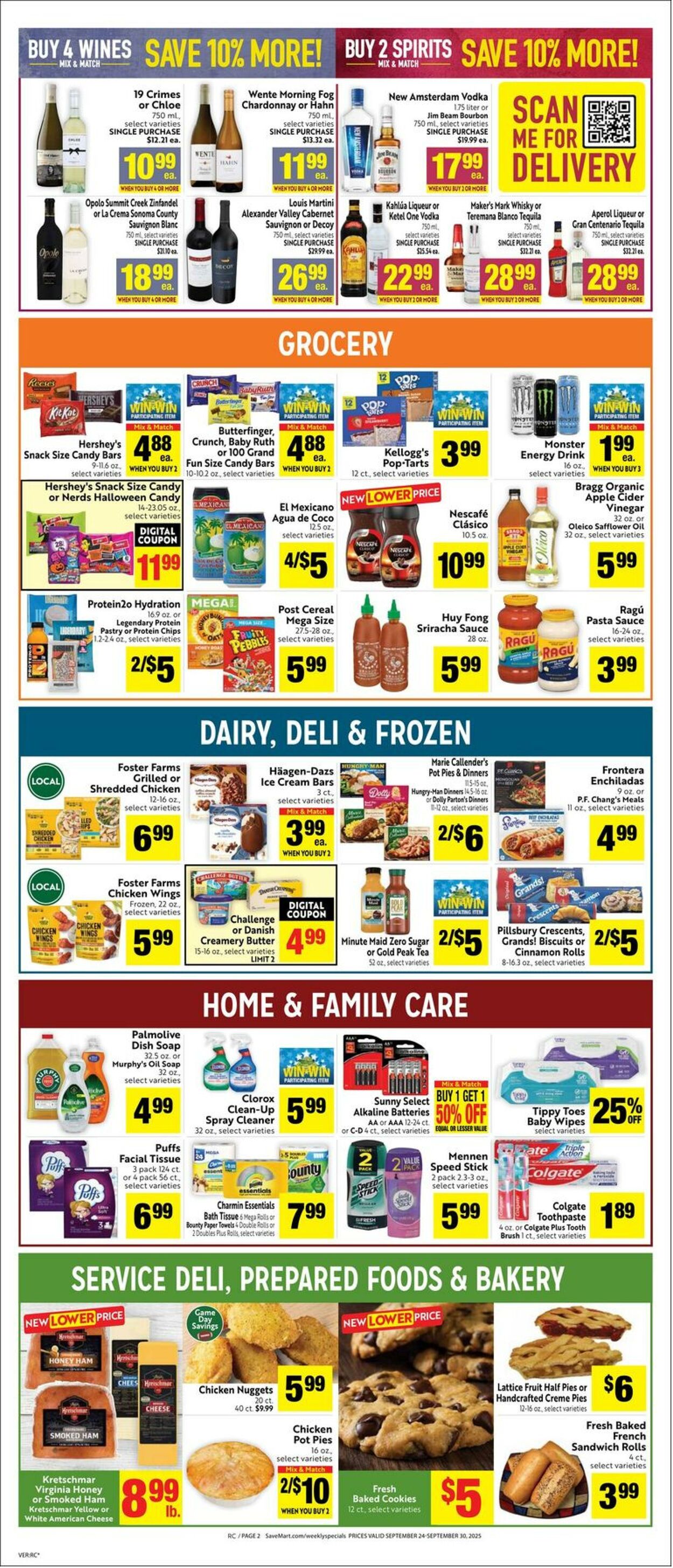 Weekly ad Save Mart 09/24/2025 - 09/30/2025