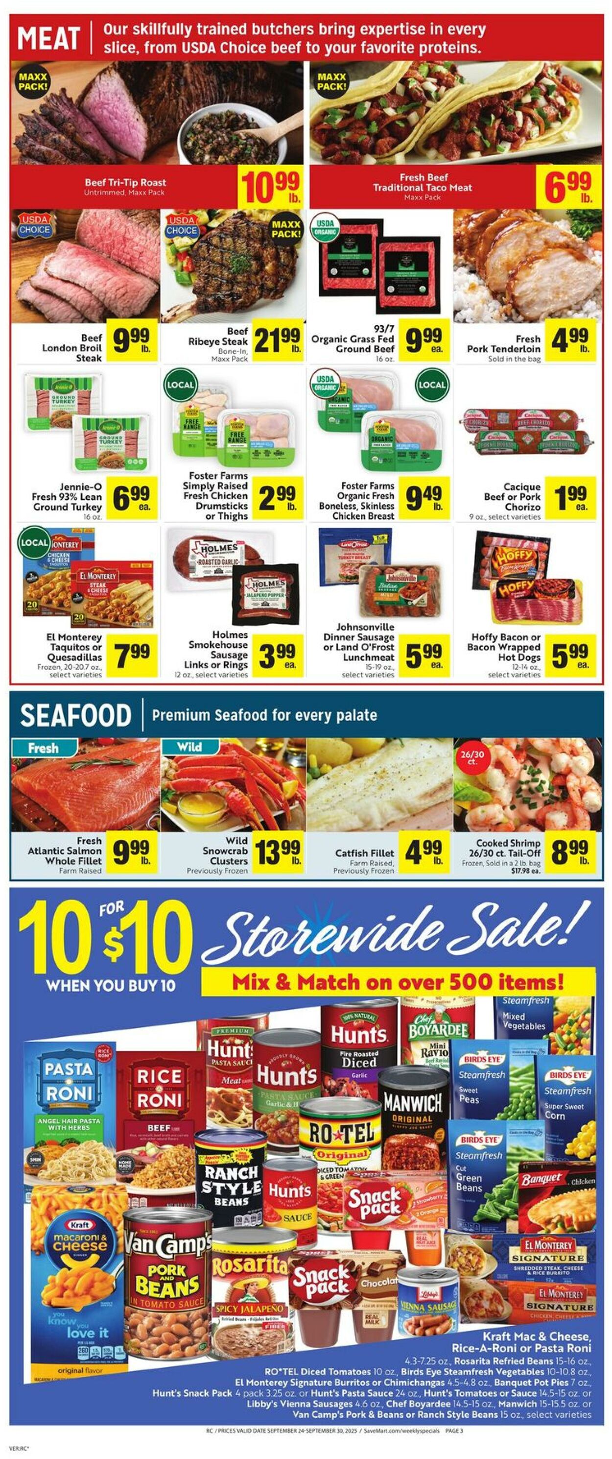 Weekly ad Save Mart 09/24/2025 - 09/30/2025
