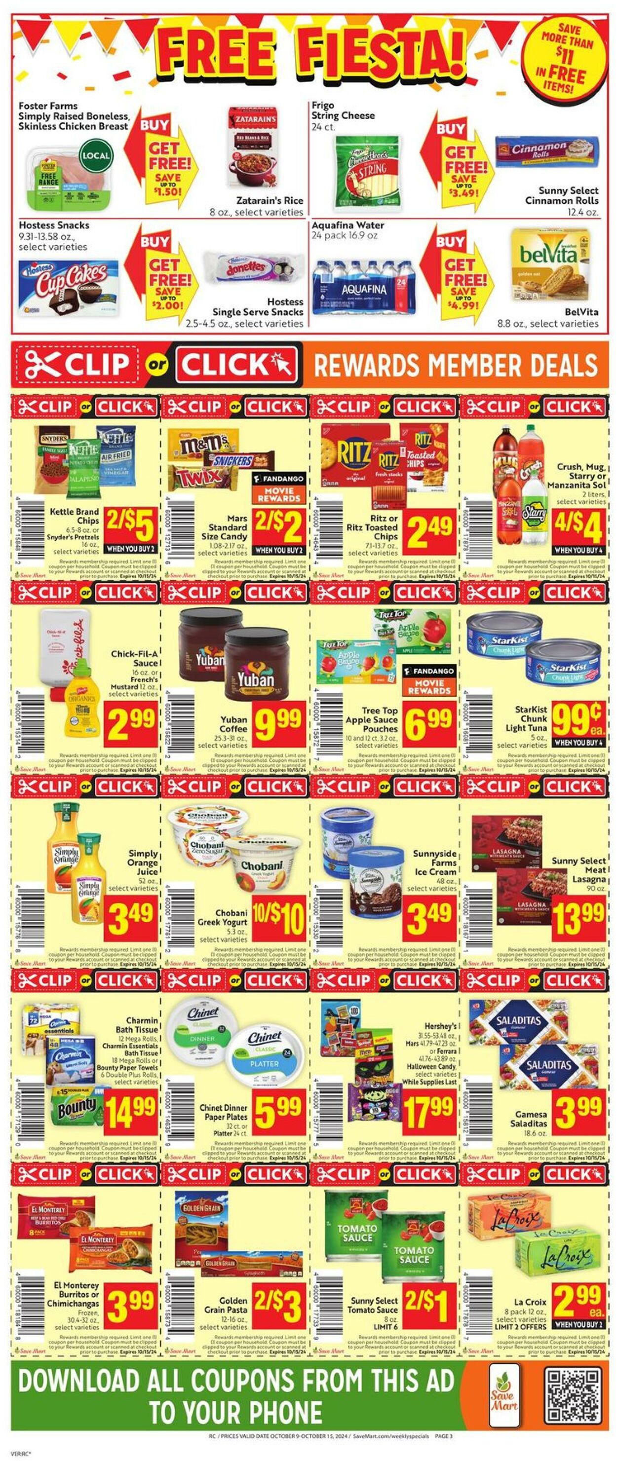 Weekly ad Save Mart 10/09/2024 - 10/15/2024